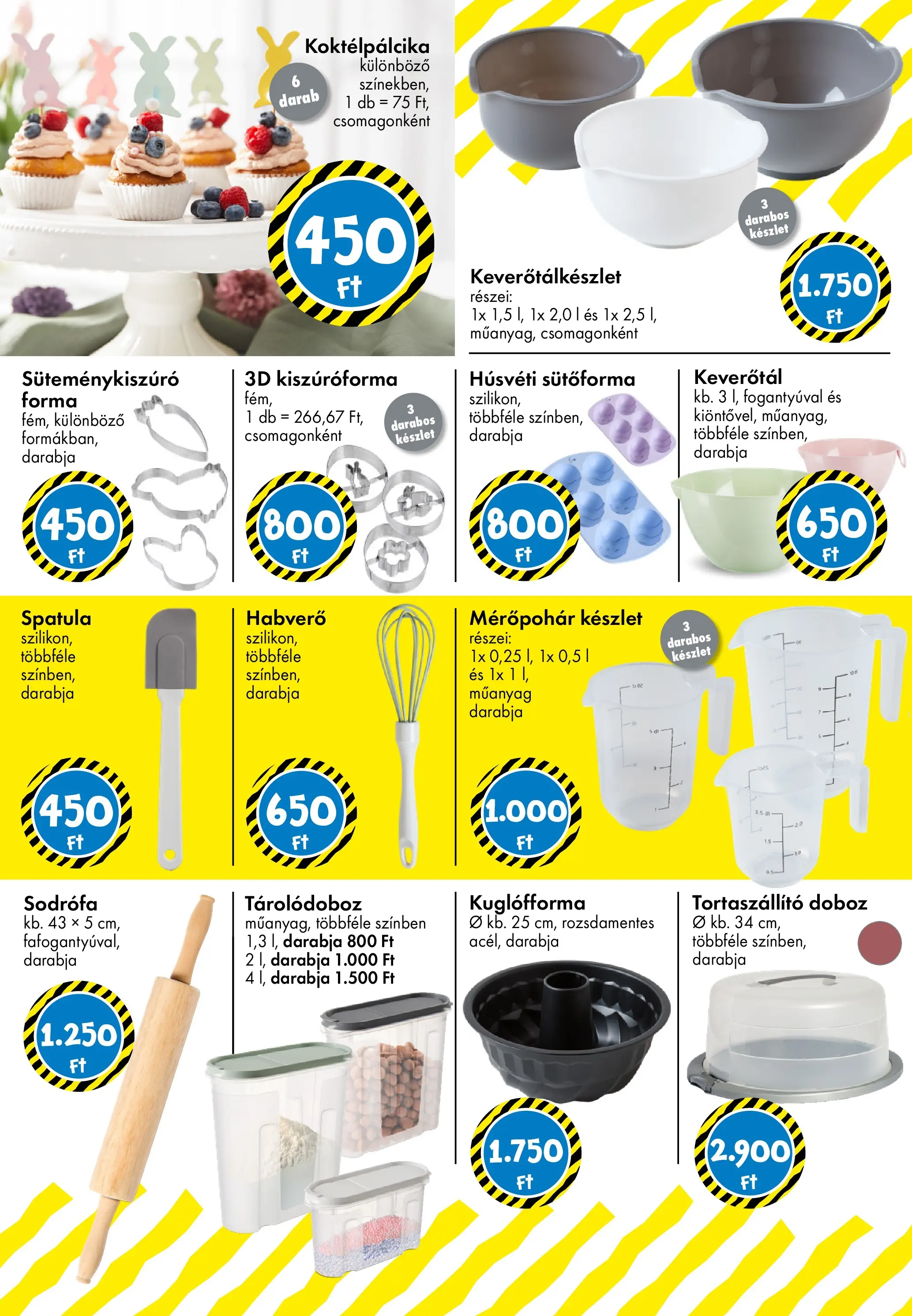 TEDi akciós újság - 2026.03.06. -tól/töl > akció, lapozható szórólap 🛍️ | Oldal: 9 | Termékek: Sütőforma, Habverő, Tárolódoboz, Doboz