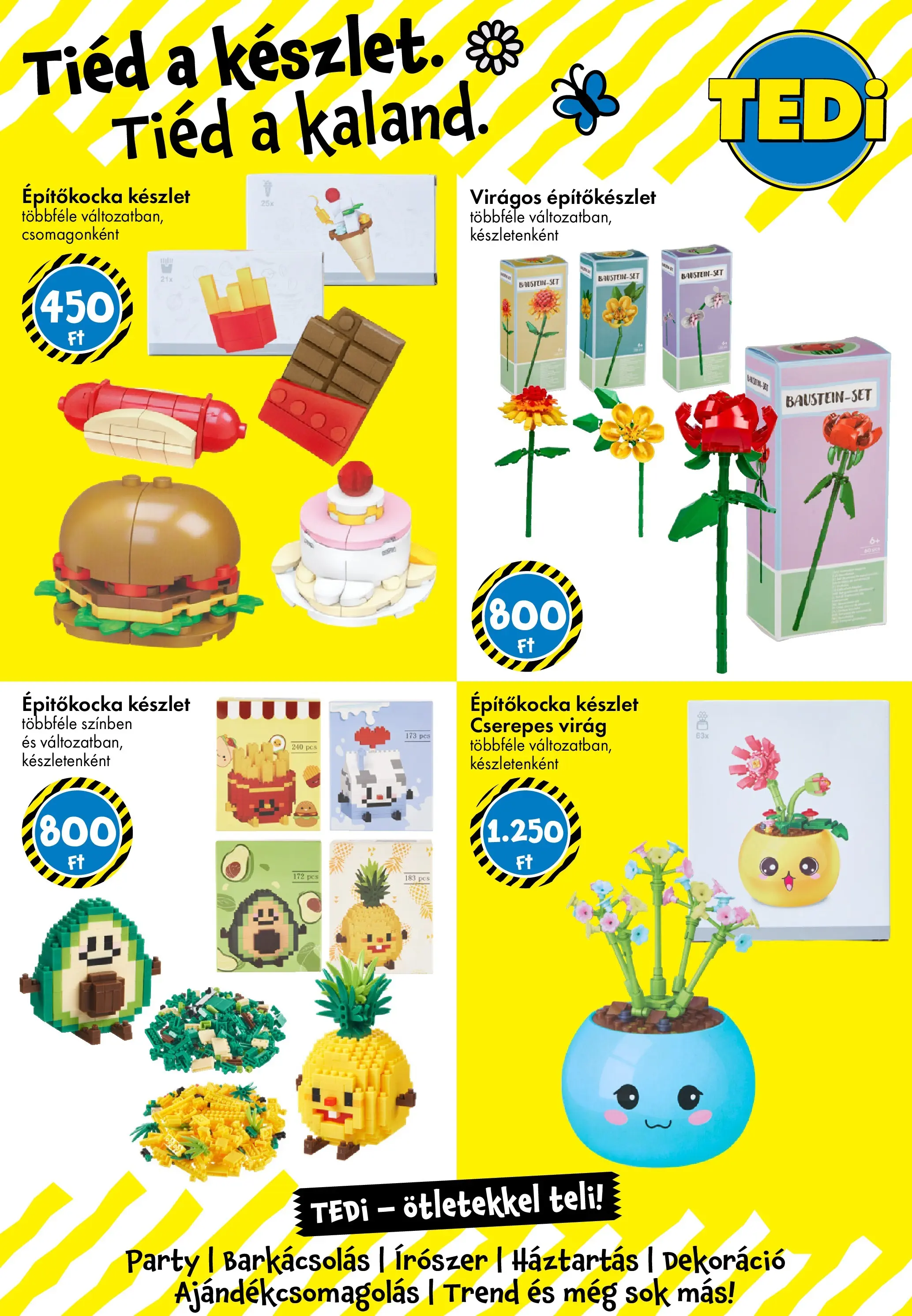 TEDi akciós újság - 2026.03.06. -tól/töl > akció, lapozható szórólap 🛍️ | Oldal: 13 | Termékek: Virag, Dekoráció