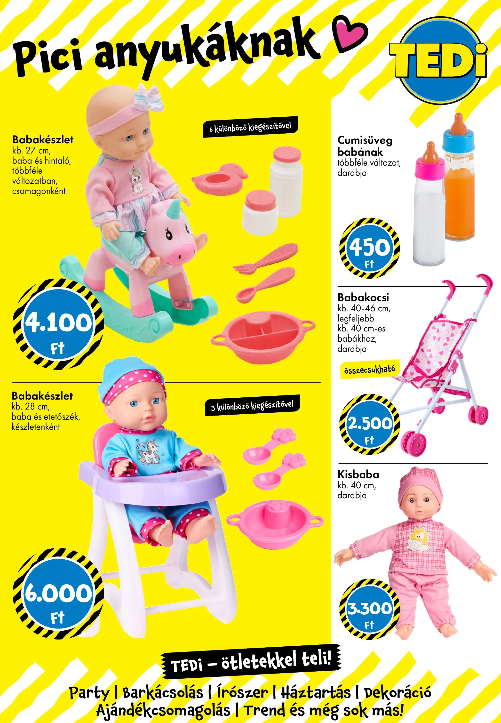 TEDi akciós újság - 2026.03.06. -tól/töl > akció, lapozható szórólap 🛍️ | Oldal: 19 | Termékek: Babakocsi, Dekoráció