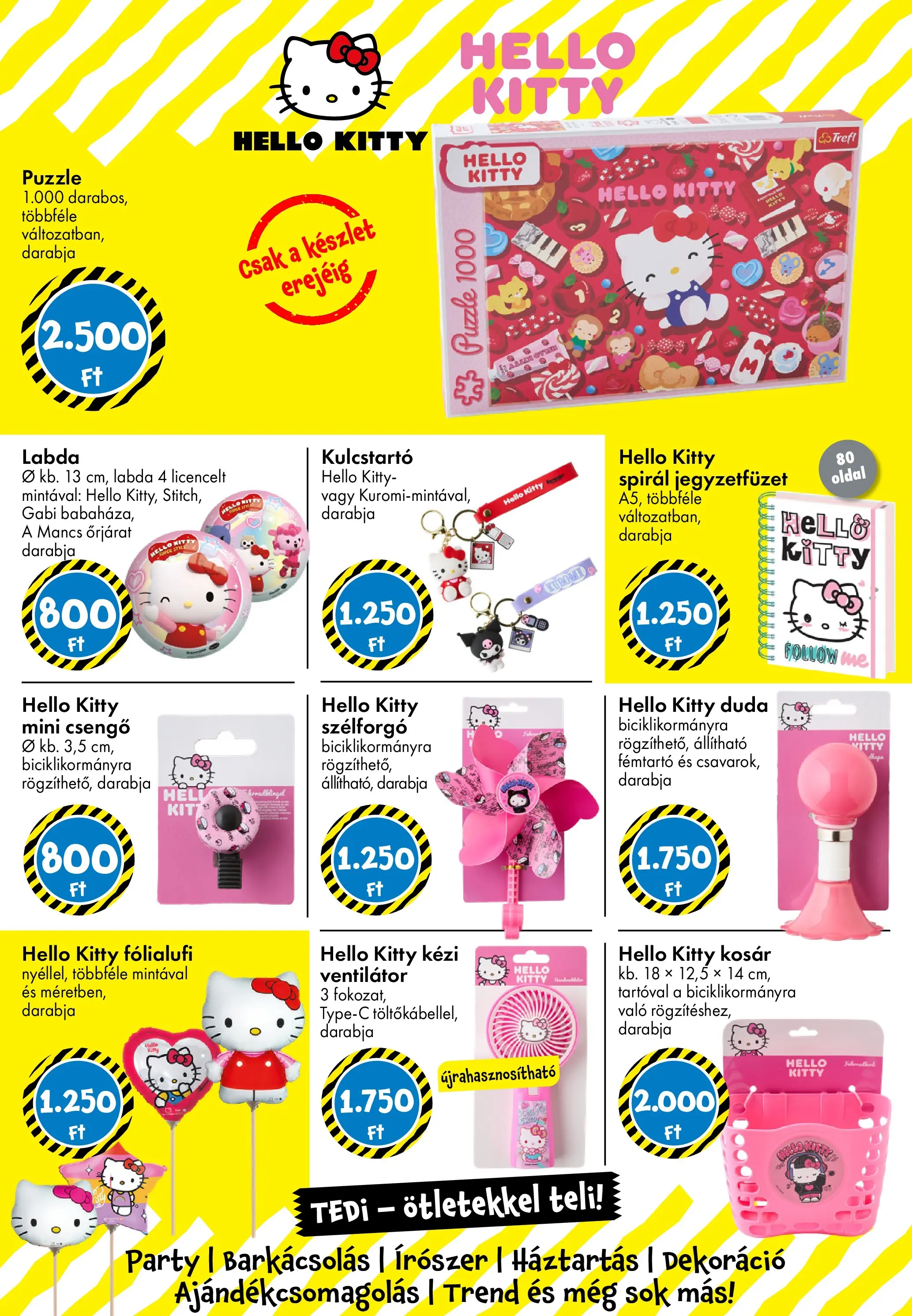 TEDi akciós újság - 2026.03.06. -tól/töl > akció, lapozható szórólap 🛍️ | Oldal: 22 | Termékek: Puzzle, Ventilátor, Kosár, Dekoráció