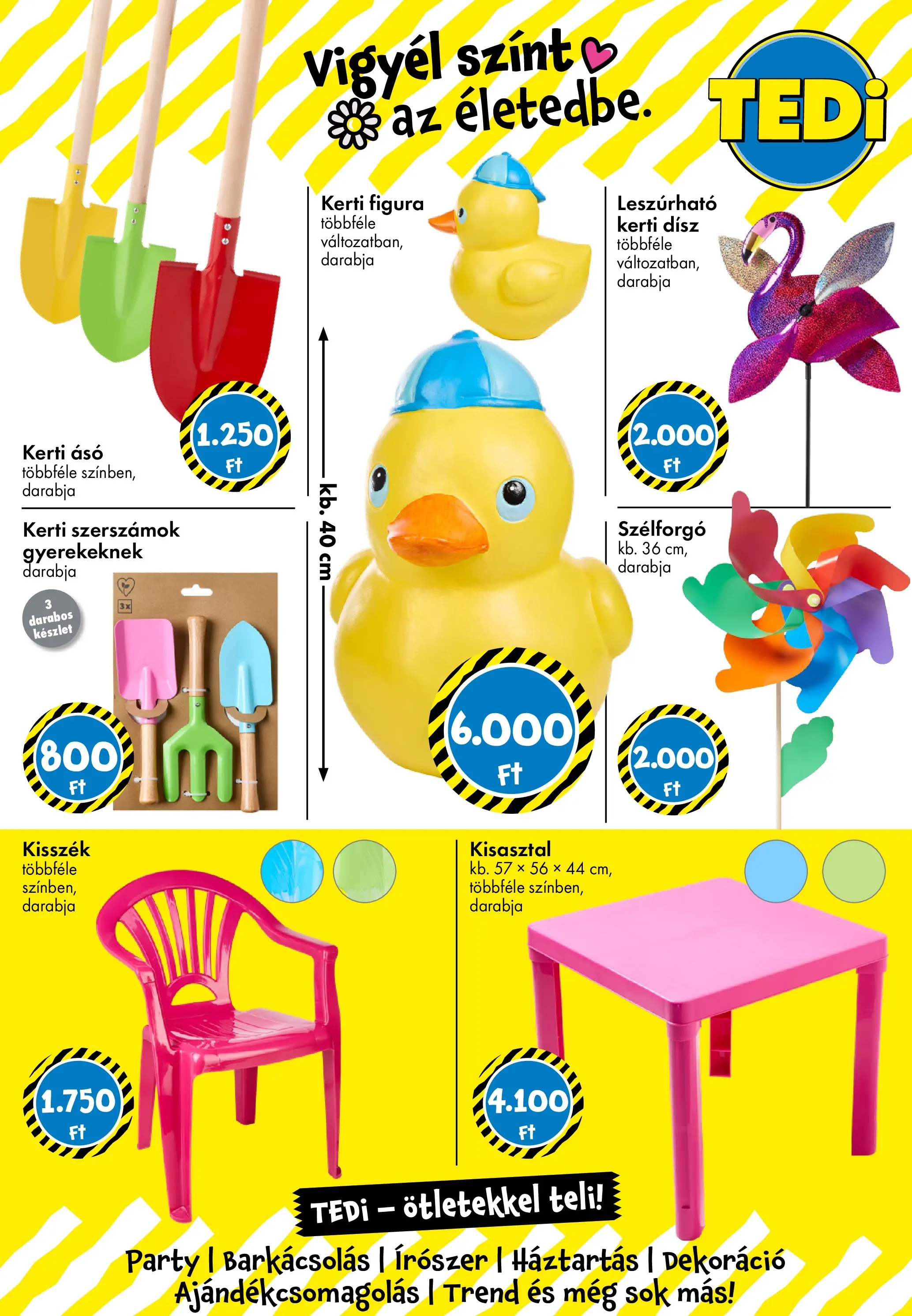 TEDi akciós újság - 2026.03.06. -tól/töl > akció, lapozható szórólap 🛍️ | Oldal: 31 | Termékek: Szerszámok, Kisasztal, Dekoráció, Kerti szerszámok