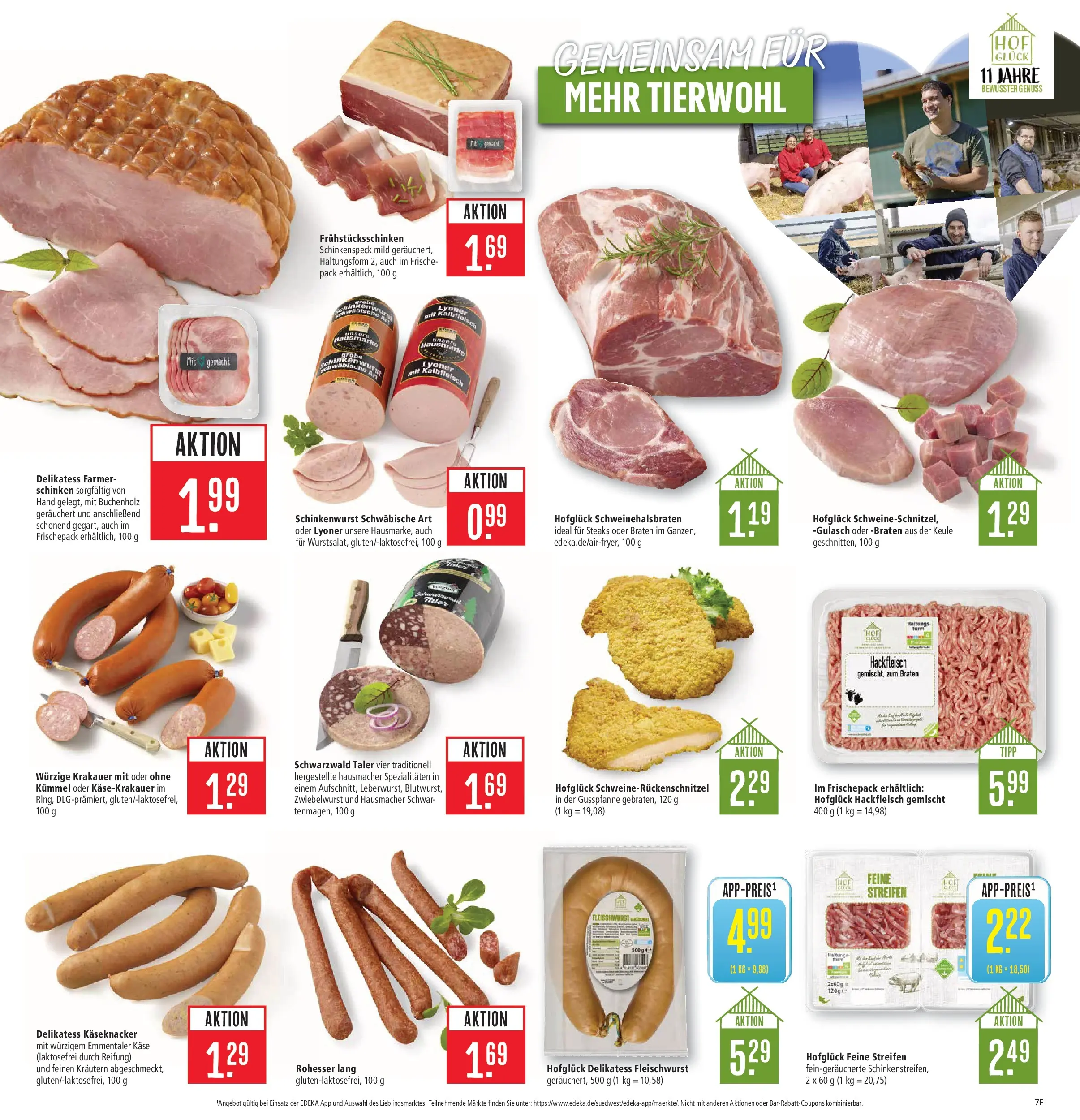Marktkauf Prospekt Weil Am Rhein (ab 09.03.2026) » Angebote online | Seite: 11 | Produkte: Käse, Gulasch, Schinken, Hackfleisch