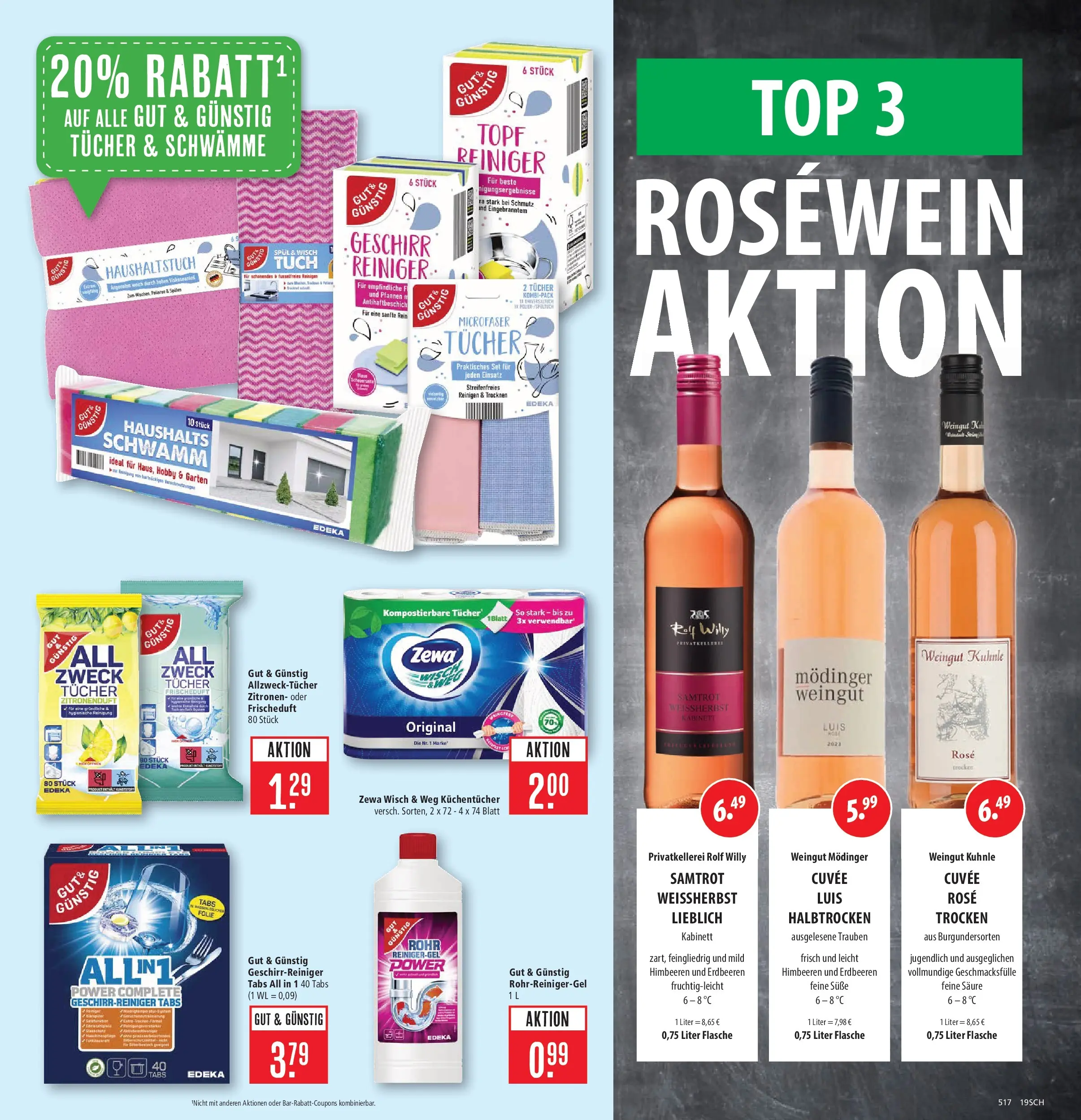 Marktkauf Prospekt Schorndorf (ab 09.03.2026) » Angebote online | Seite: 27 | Produkte: Himbeeren, Trauben, Rosewein, Erdbeeren
