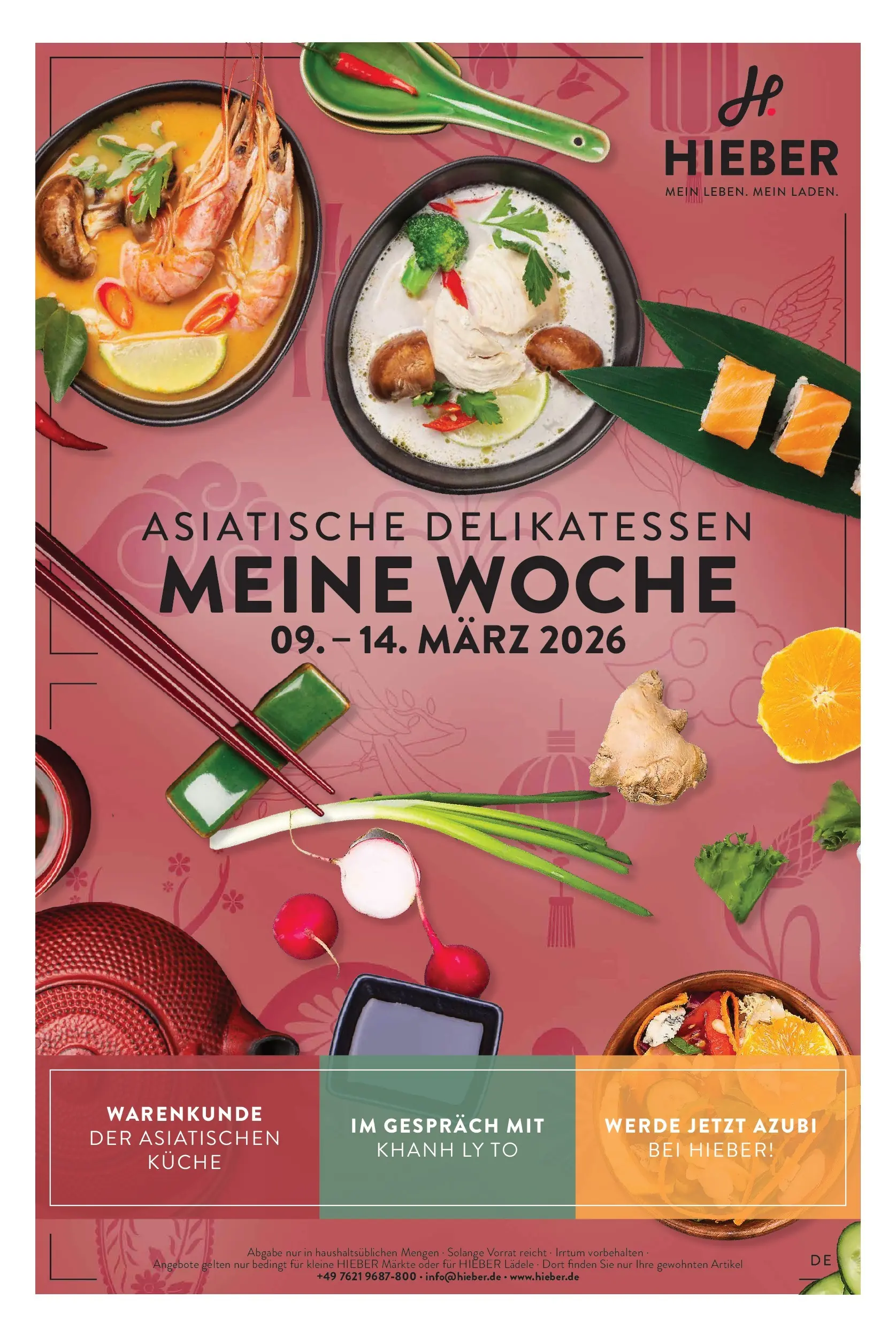 Angebote - Hieber's Frischecenter: Meine Woche (ab 08.03.2026) zum Blättern | Seite: 1 | Produkte: Küche