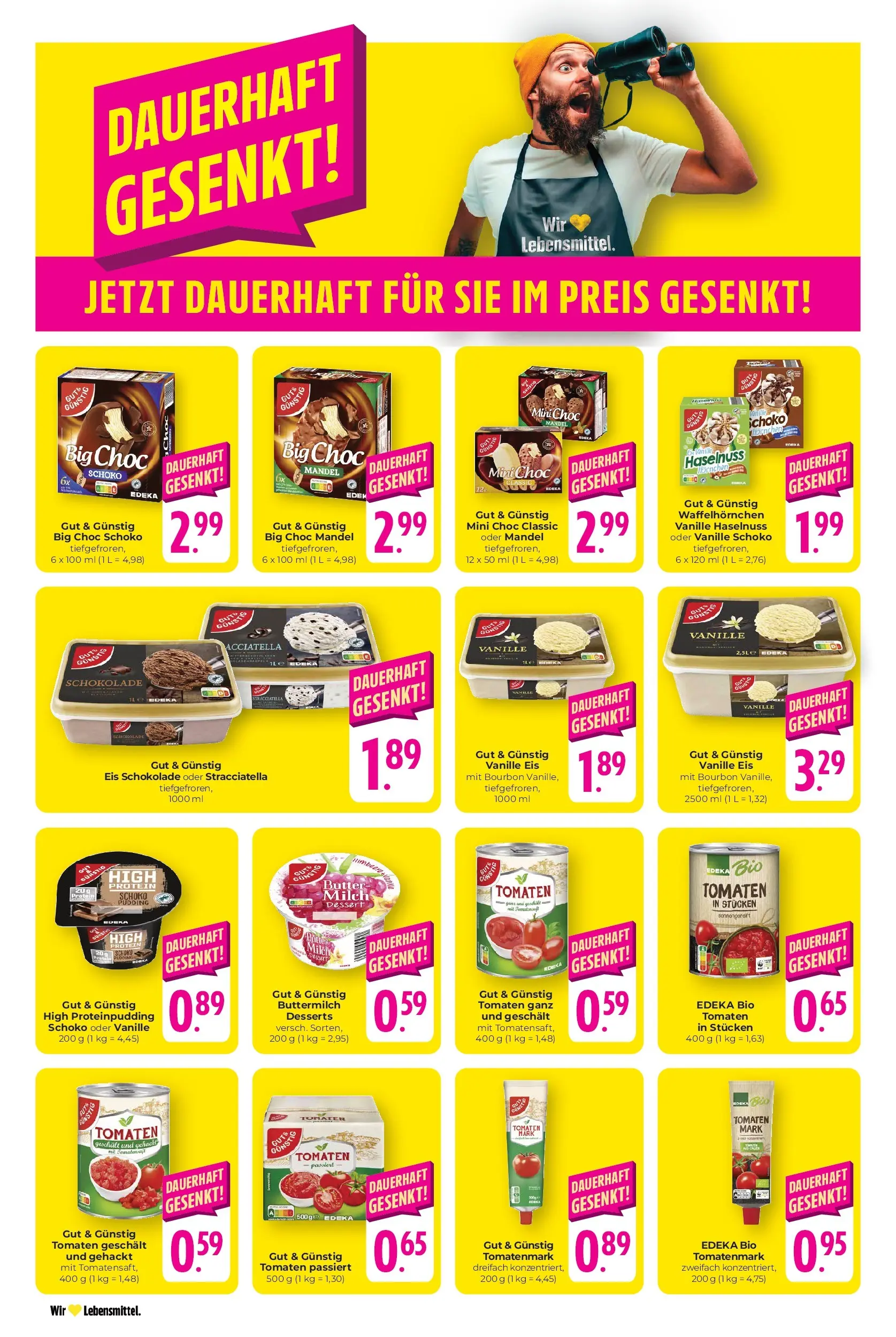 Angebote - Hieber's Frischecenter: Meine Woche (ab 08.03.2026) zum Blättern | Seite: 20 | Produkte: Buttermilch, Schokolade, Tomaten, Pudding