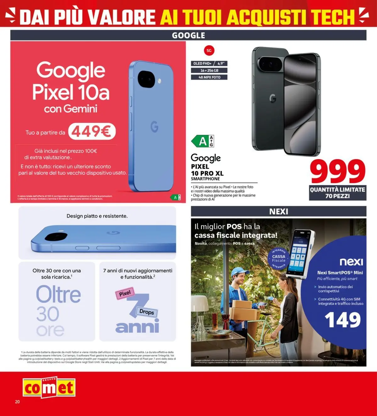 Nuovo Comet - Comet bonus! dal 05/03/2026 > offerte anteprima 🛍️ | Pagina: 20 | Prodotti: Data, Smartphone, Piatto, Batteria
