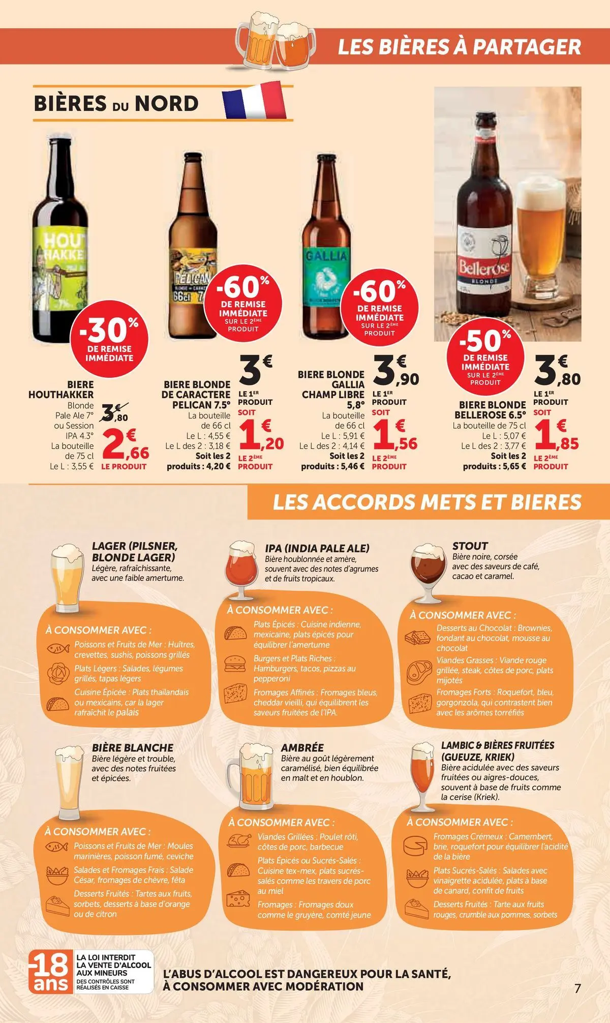 Hyper U - Jour de Marché à partir du 09/03/2026 - promo en ligne | Page: 7 | Produits: Barbecue, Pepperoni, Mousse, Viande