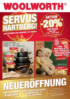 Woolworth Servus Hartberg! ab 12.03.2026 gültig