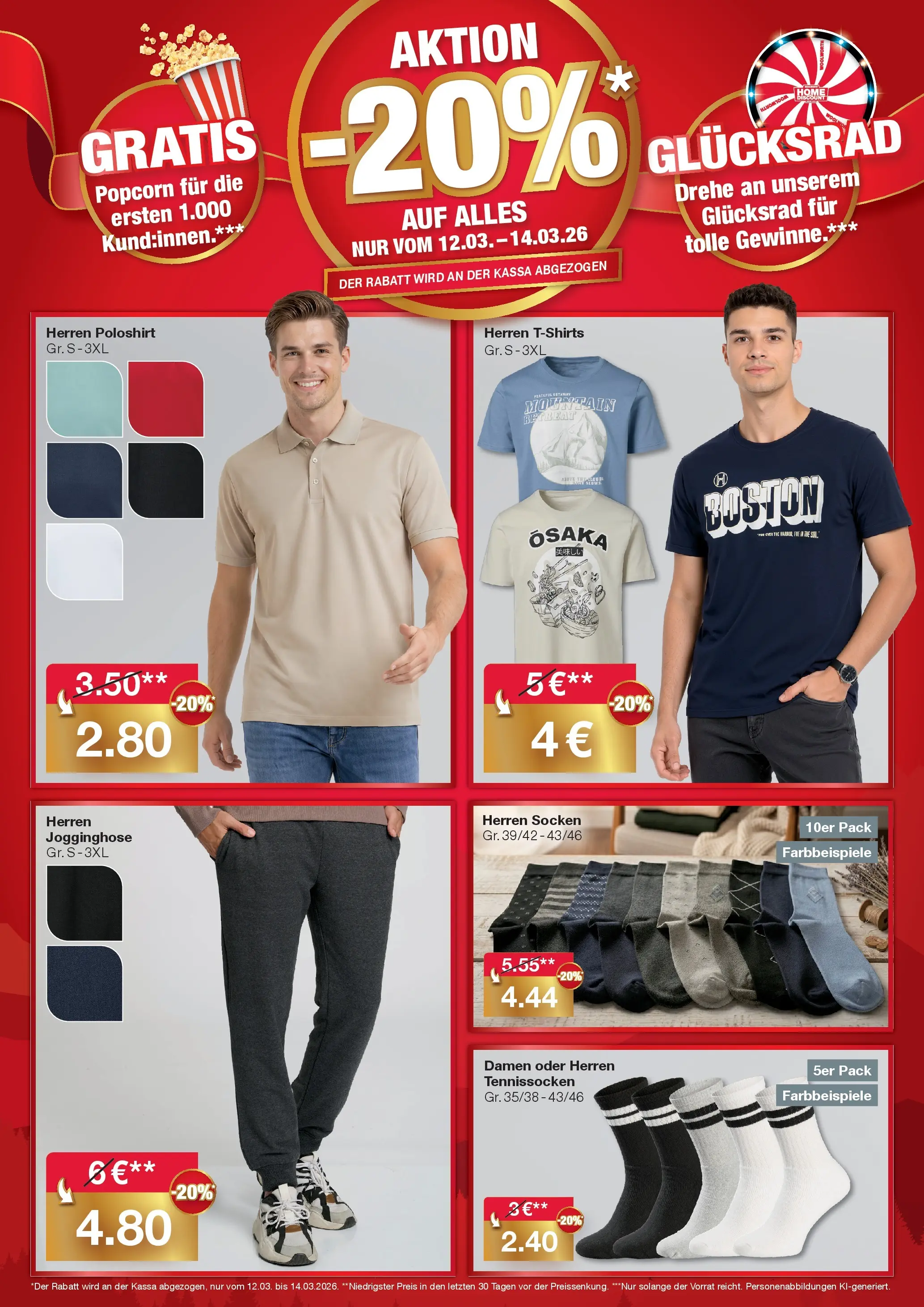 Woolworth Servus Hartberg! von 12.03.2026 - Aktuelle Angebote | Seite: 2 | Produkte: Socken