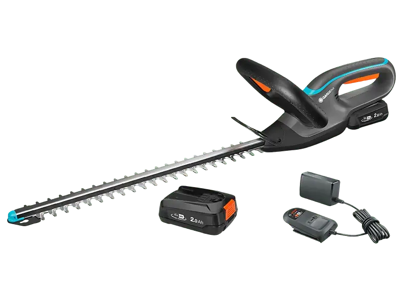 GARDENA 14734-20 Akku-Heckenschere EasyCut 45/18V P4A Ready-To-Use Set