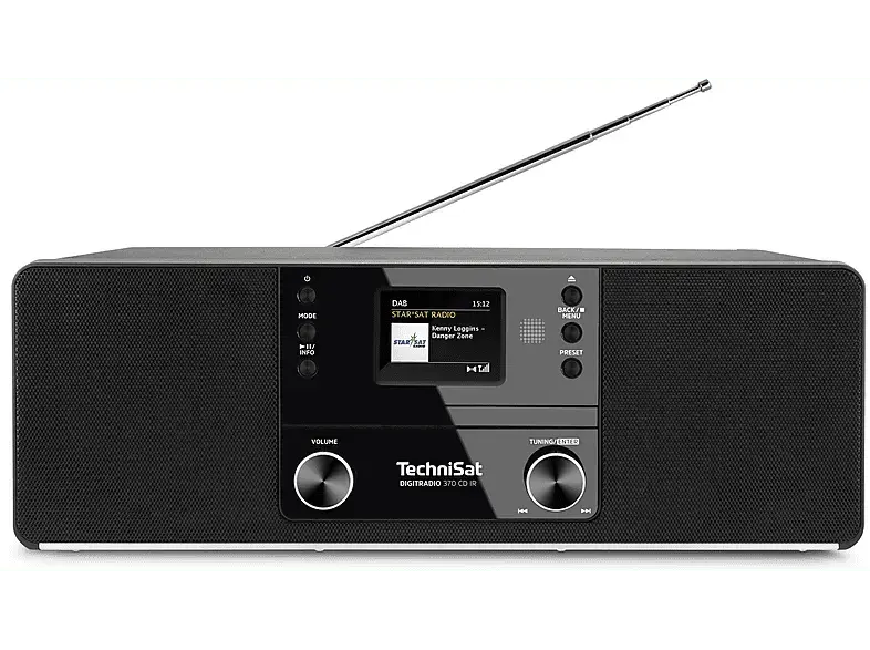 Technisat CD-Radio Digitradio 370 CD IR, Schwarz