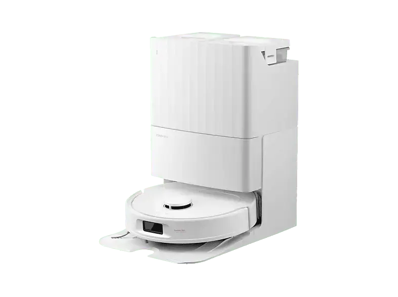 Roborock QR598 Saugroboter mit Wischfunktion mit Multifunktionaler (Wei&szlig;, Laufzeit: 180 min)