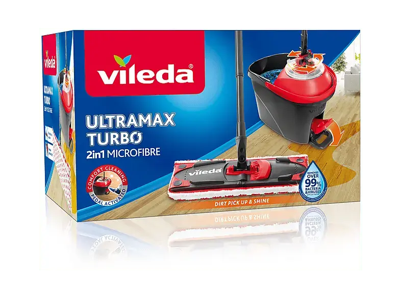 Vileda Wischmop Set Ultramat Turbo Wischmop Set