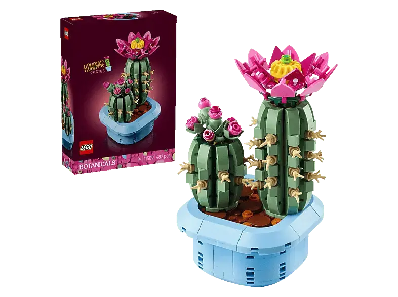 Lego The Botanical Collection: 11509 Bl&uuml;hender Kaktus (Ab 9 Jahren) Bausatz, Mehrfarbig