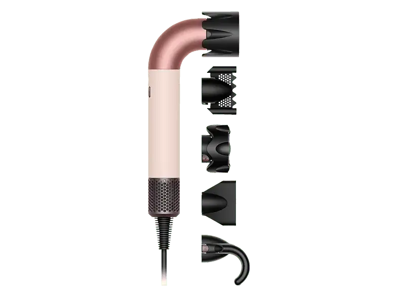 Dyson Supersonic r&trade; straight+wavy Haartrockner Ceramic Pink/Ros&eacute;gold (1700 Watt)