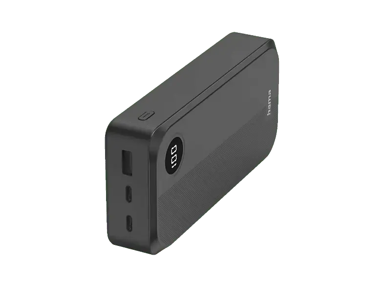 Hama Power Pack, 20000mAh, 2x USB-C, 1x USB-A, Schwarz; Powerbank