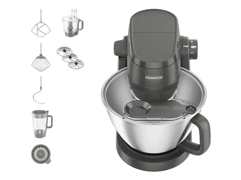 Kenwood KHC 30.050GY Multi-Tasker K&uuml;chenmaschine Grau (1000 Watt)