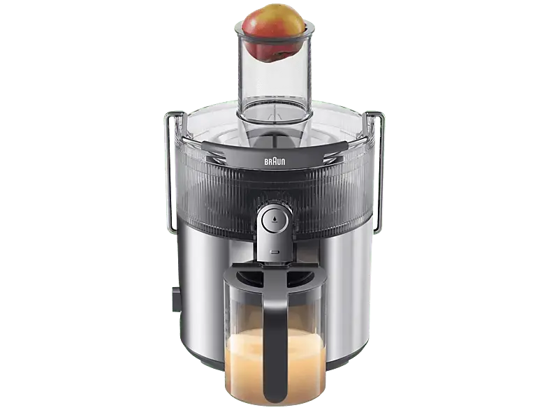 Braun SJ 7000 Multi Juice 7 Entsafter 1000 Watt, Edelstahl/Grau