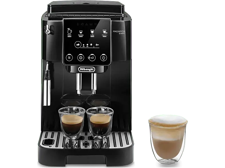 De'Longhi ECAM 220.21 B Magnifica Start Kaffeevollautomat (Schwarz, Fl&uuml;ster-Kegelmahlwerk, 15 bar)