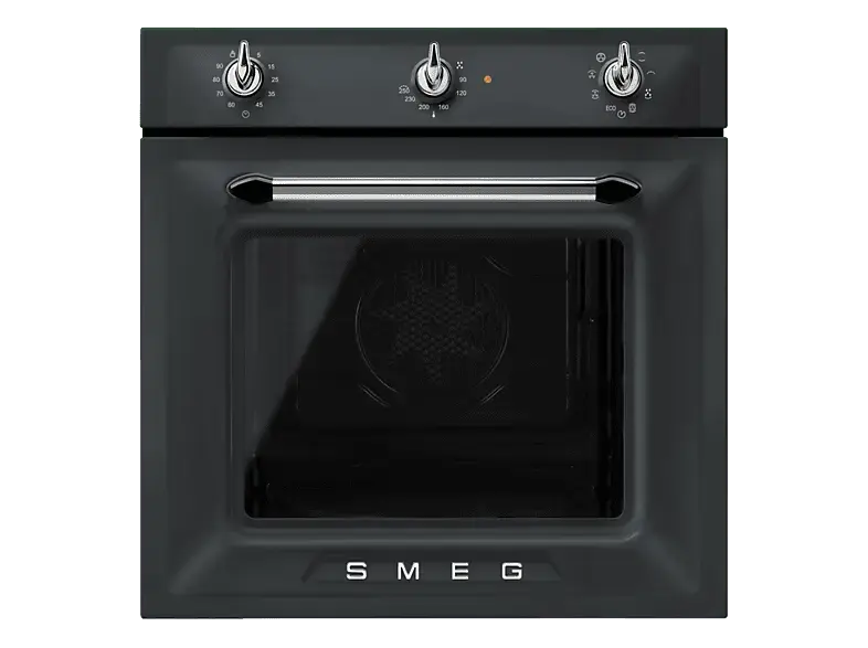 Smeg SF69M3TNO Victoria Backofen (70 l, Schwarz Matt, 597 mm breit, A)