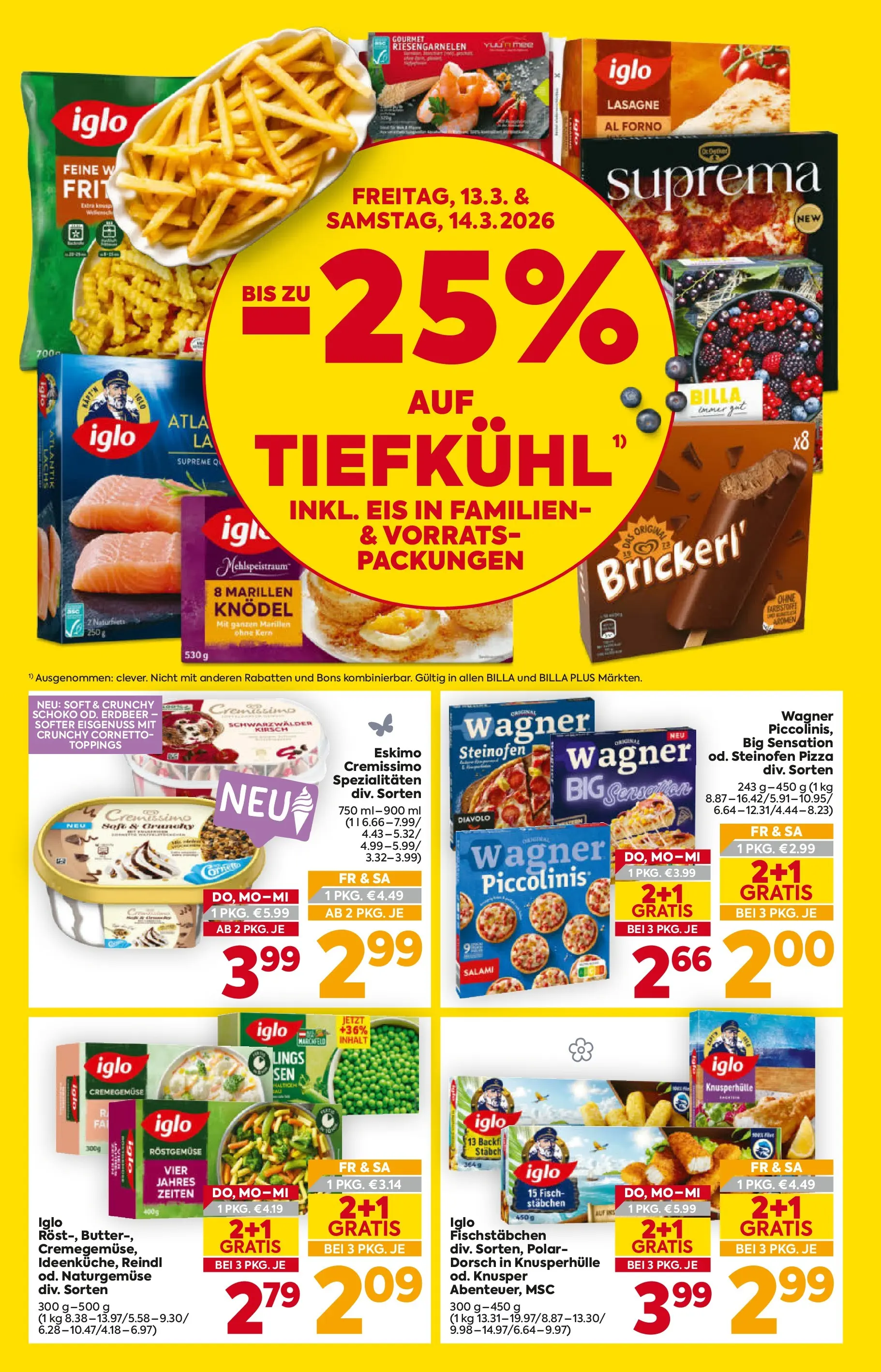 Billa - BILLA: Flugblatt gültig bei BILLA & BILLA PLUS ab 11.03.2026 - Angebote, Prospekt | Seite: 2