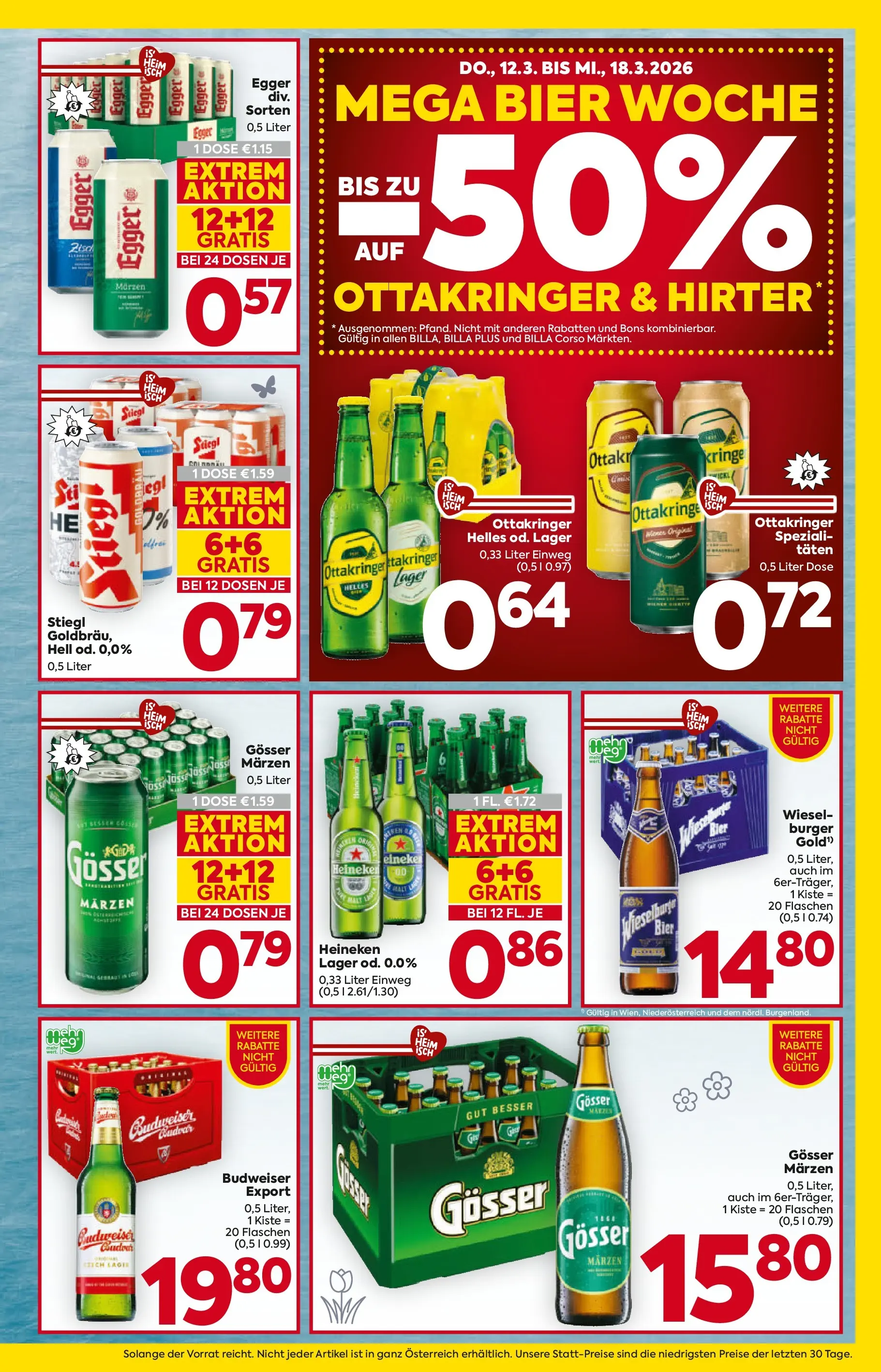 Billa - BILLA: Flugblatt gültig bei BILLA & BILLA PLUS ab 11.03.2026 - Angebote, Prospekt | Seite: 17