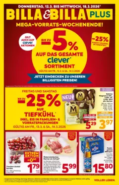 Billa - BILLA: Flugblatt gültig bei BILLA & BILLA PLUS ab 11.03.2026 gültig