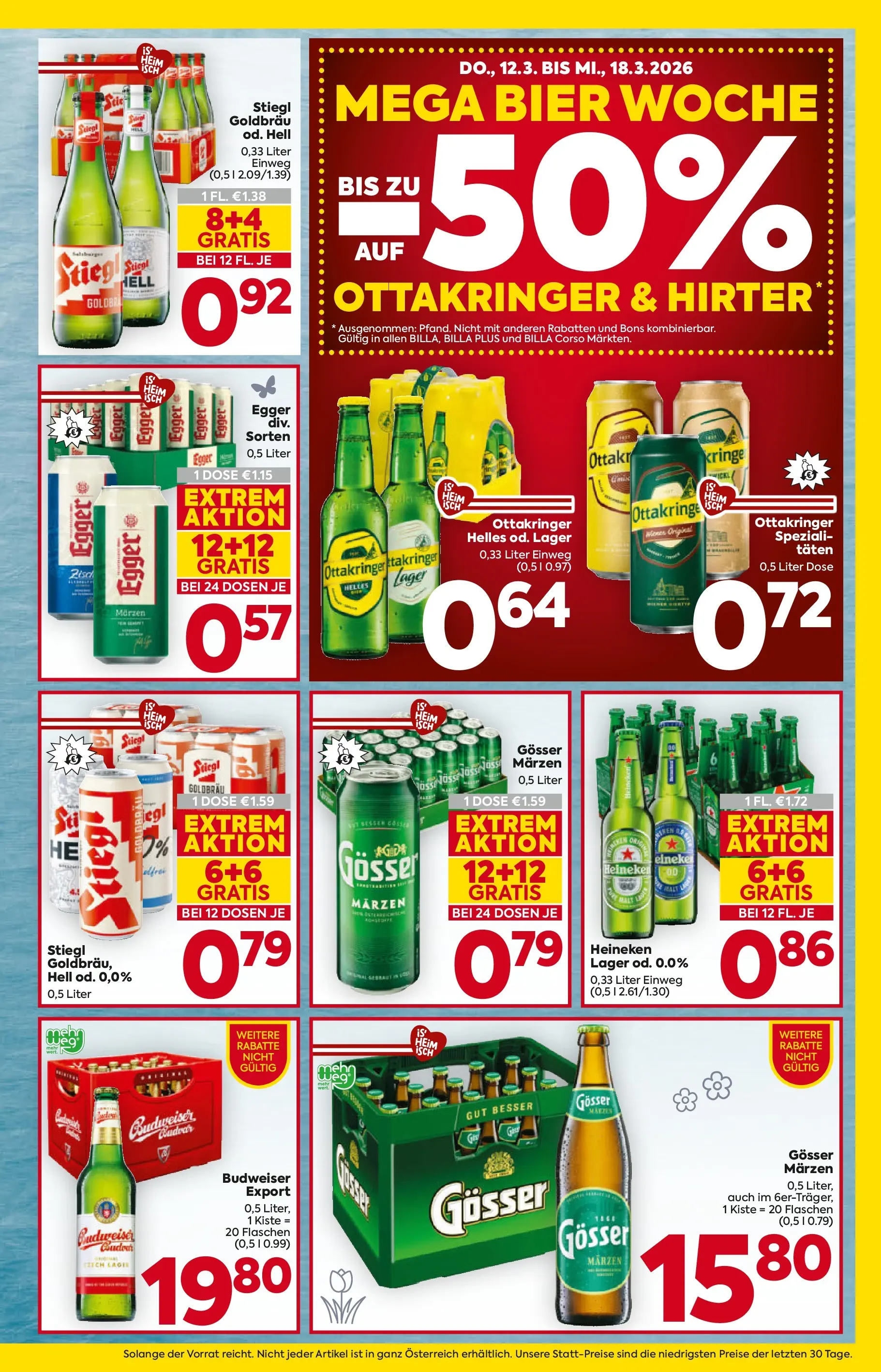 Billa - BILLA: Flugblatt gültig bei BILLA & BILLA PLUS ab 11.03.2026 - Angebote, Prospekt | Seite: 17