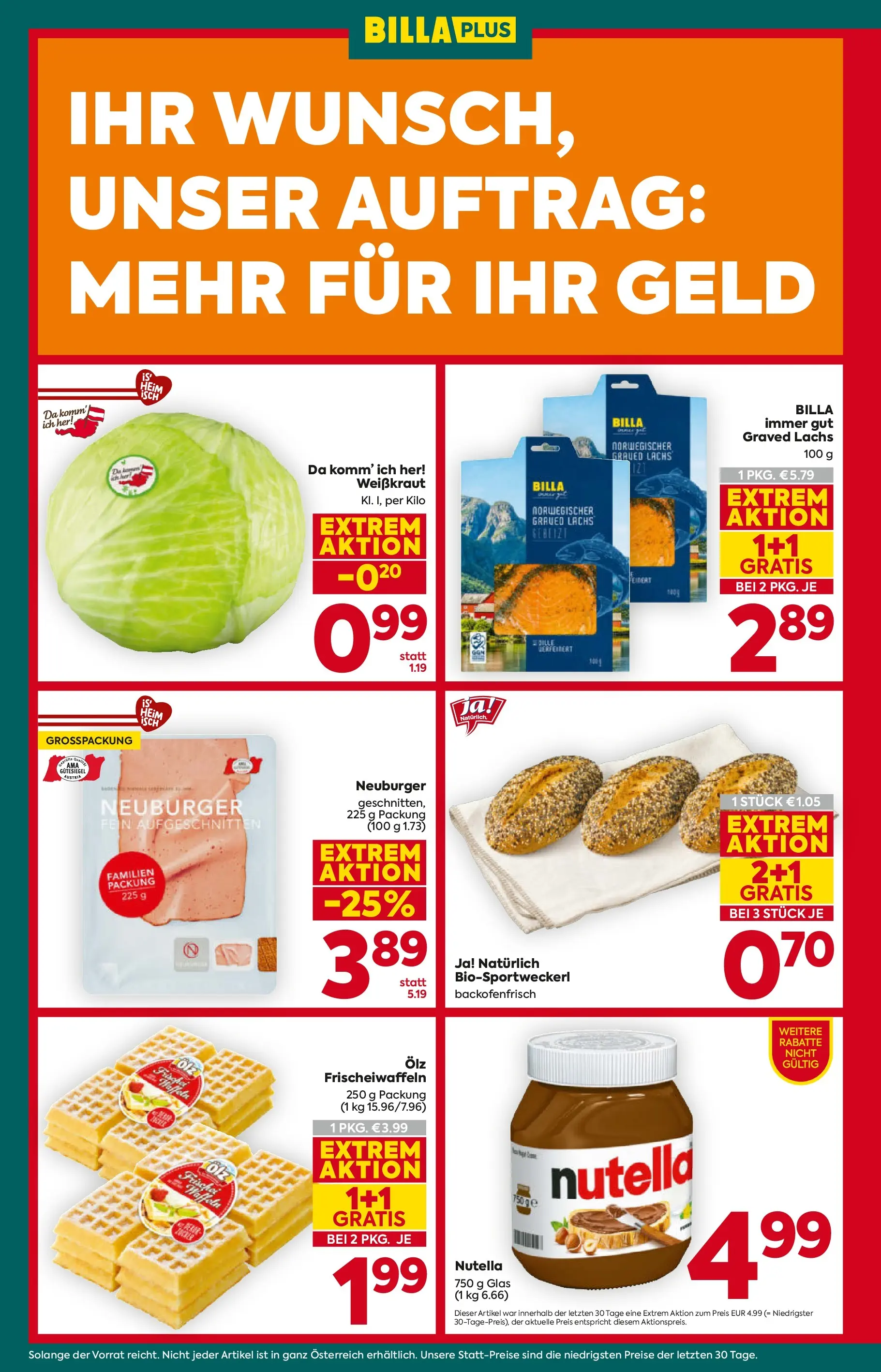 Billa Plus - BILLA PLUS: Flugblatt Burgenland von 11.03.2026 - Aktuelle Angebote | Seite: 6