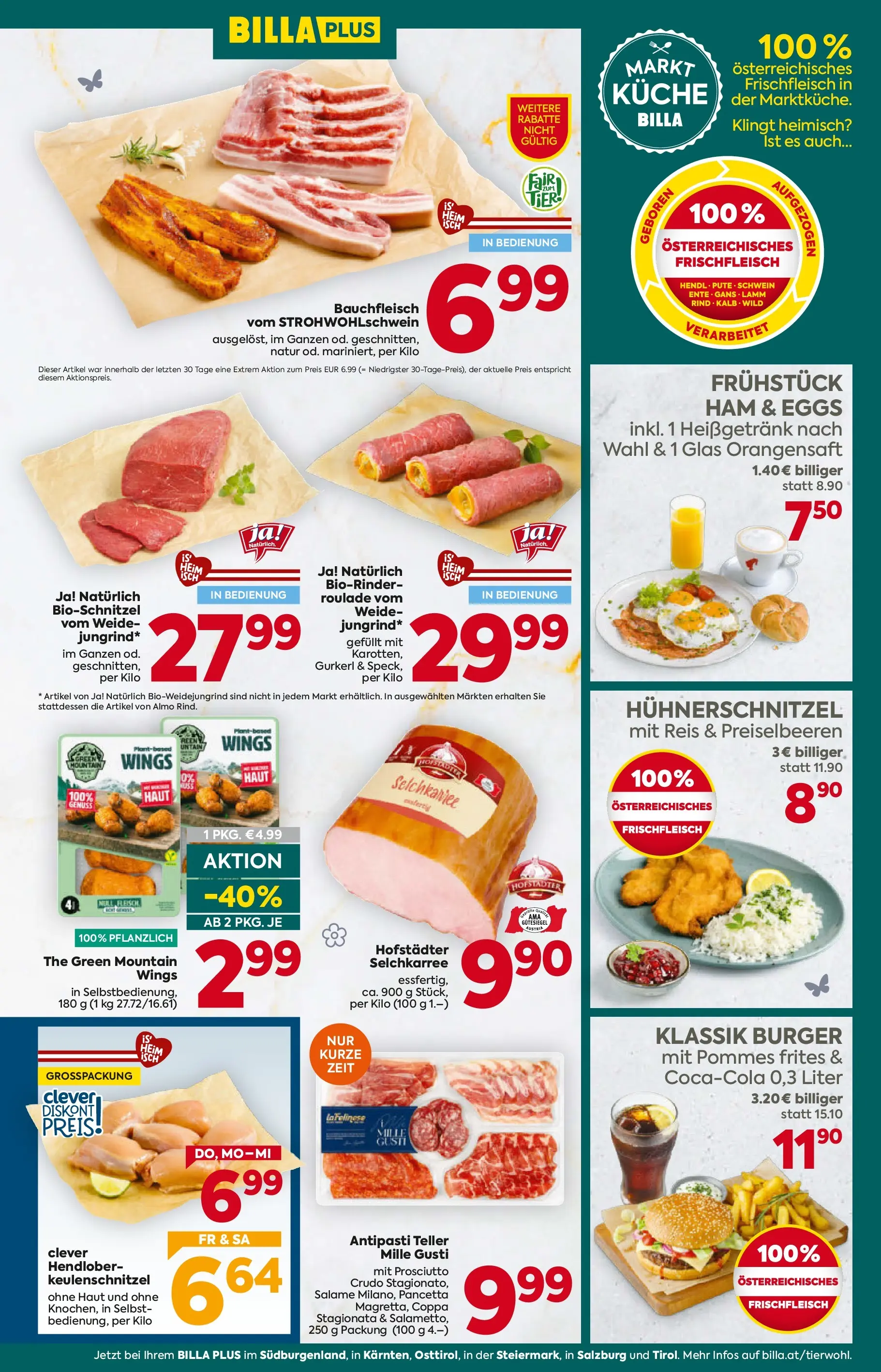 Billa Plus - BILLA PLUS: Flugblatt Kärnten von 11.03.2026 - Aktuelle Angebote | Seite: 9 | Produkte: Reis