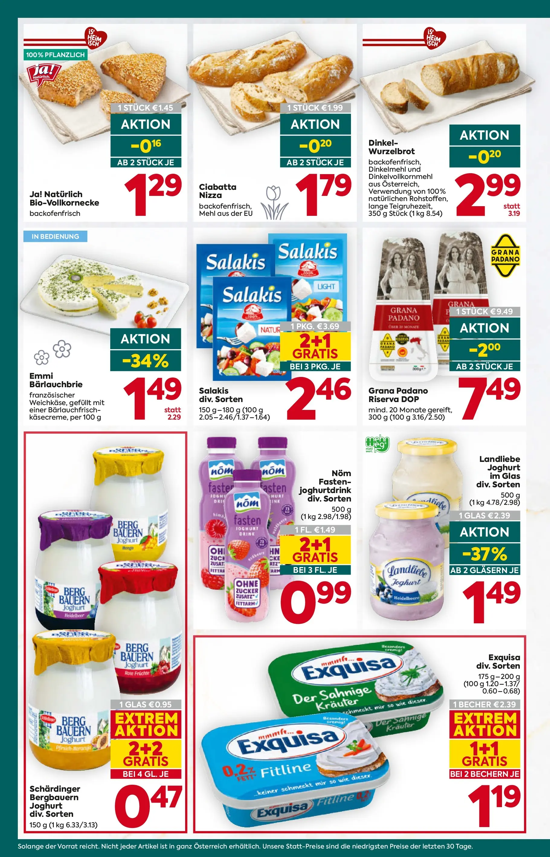 Billa Plus - BILLA PLUS: Flugblatt Burgenland von 11.03.2026 - Aktuelle Angebote | Seite: 10 | Produkte: Zucker, Pfirsich, Joghurt