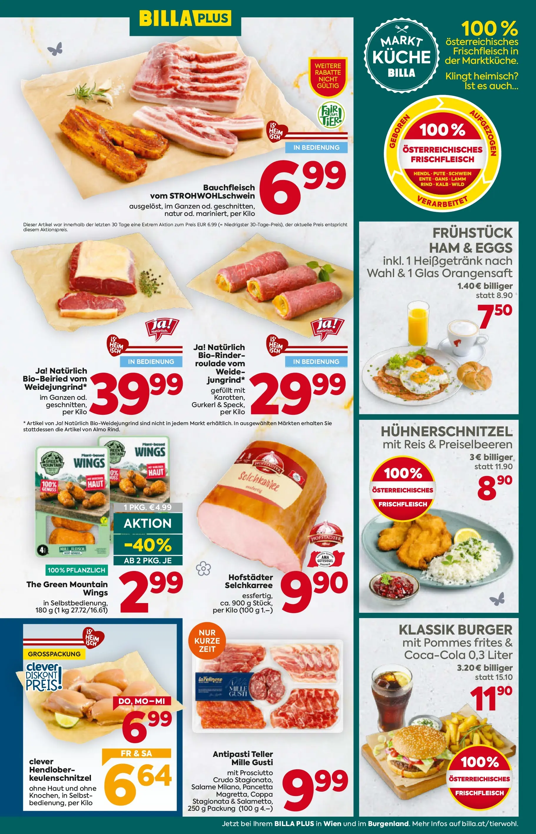 Billa Plus - BILLA PLUS: Flugblatt Burgenland von 11.03.2026 - Aktuelle Angebote | Seite: 9 | Produkte: Reis