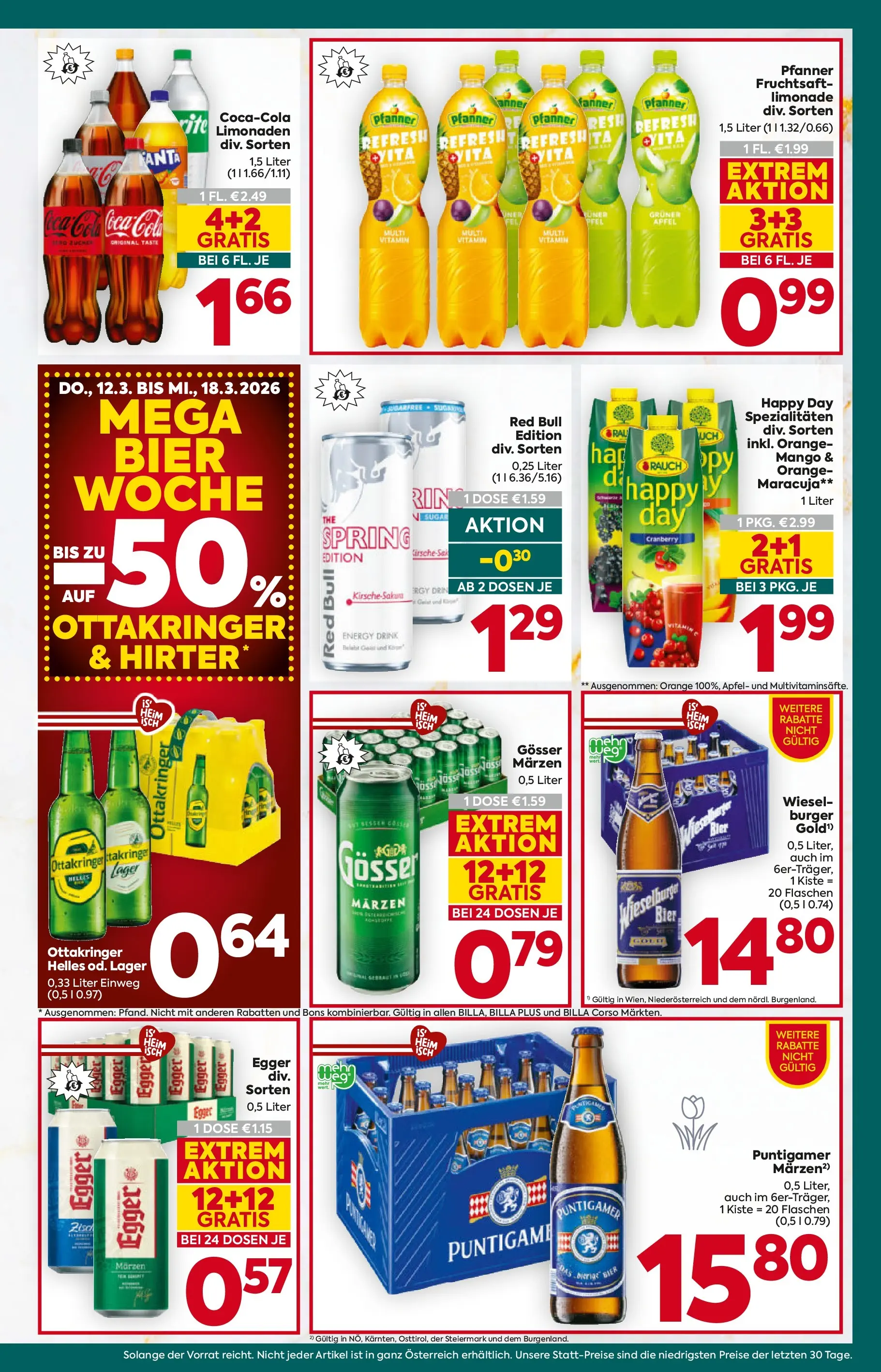 Billa Plus - BILLA PLUS: Flugblatt Burgenland von 11.03.2026 - Aktuelle Angebote | Seite: 13 | Produkte: Mango, Bier, Äpfel