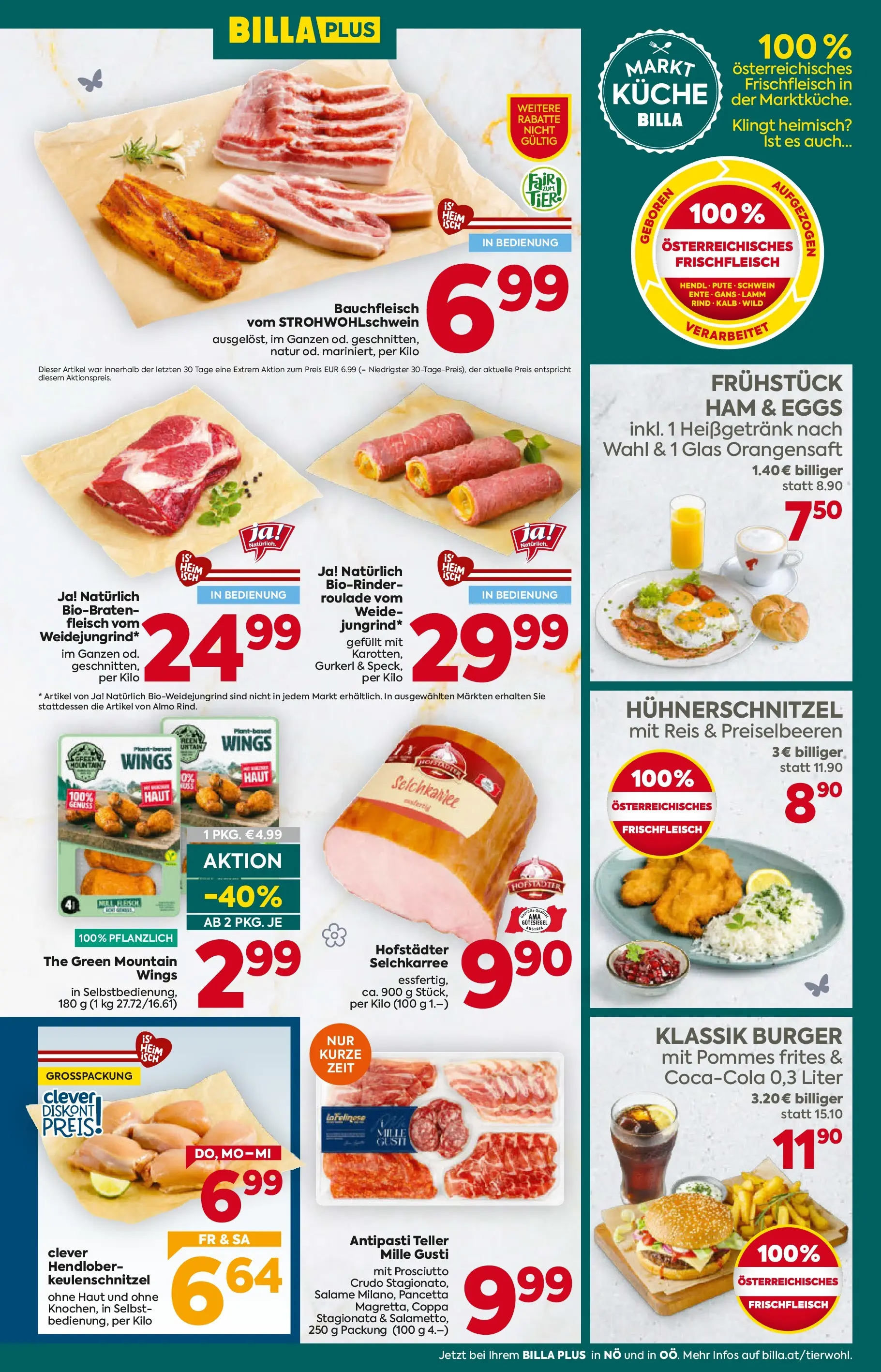 Billa Plus - BILLA PLUS: Flugblatt Niederösterreich von 11.03.2026 - Aktuelle Angebote | Seite: 9 | Produkte: Reis