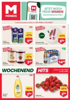 MPREIS Pfunds ab 19.03.2026 gültig