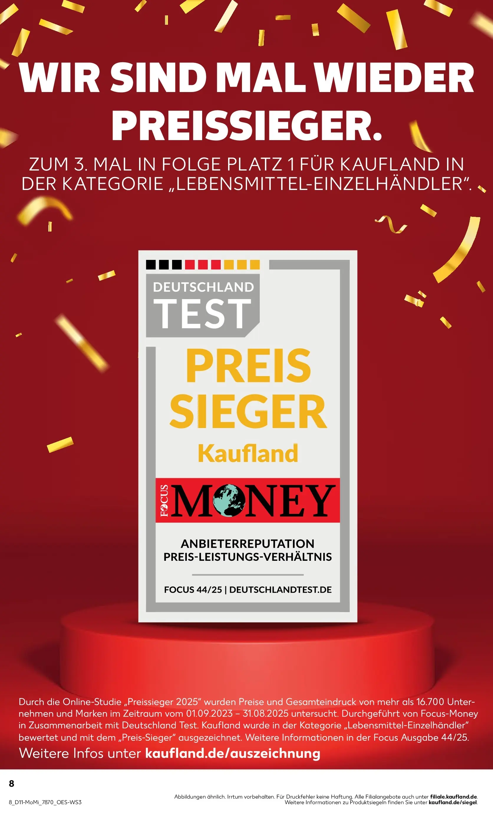 Prospekt Kaufland ab 09.03.2026 » Angebote Online zum Blättern | Seite: 8