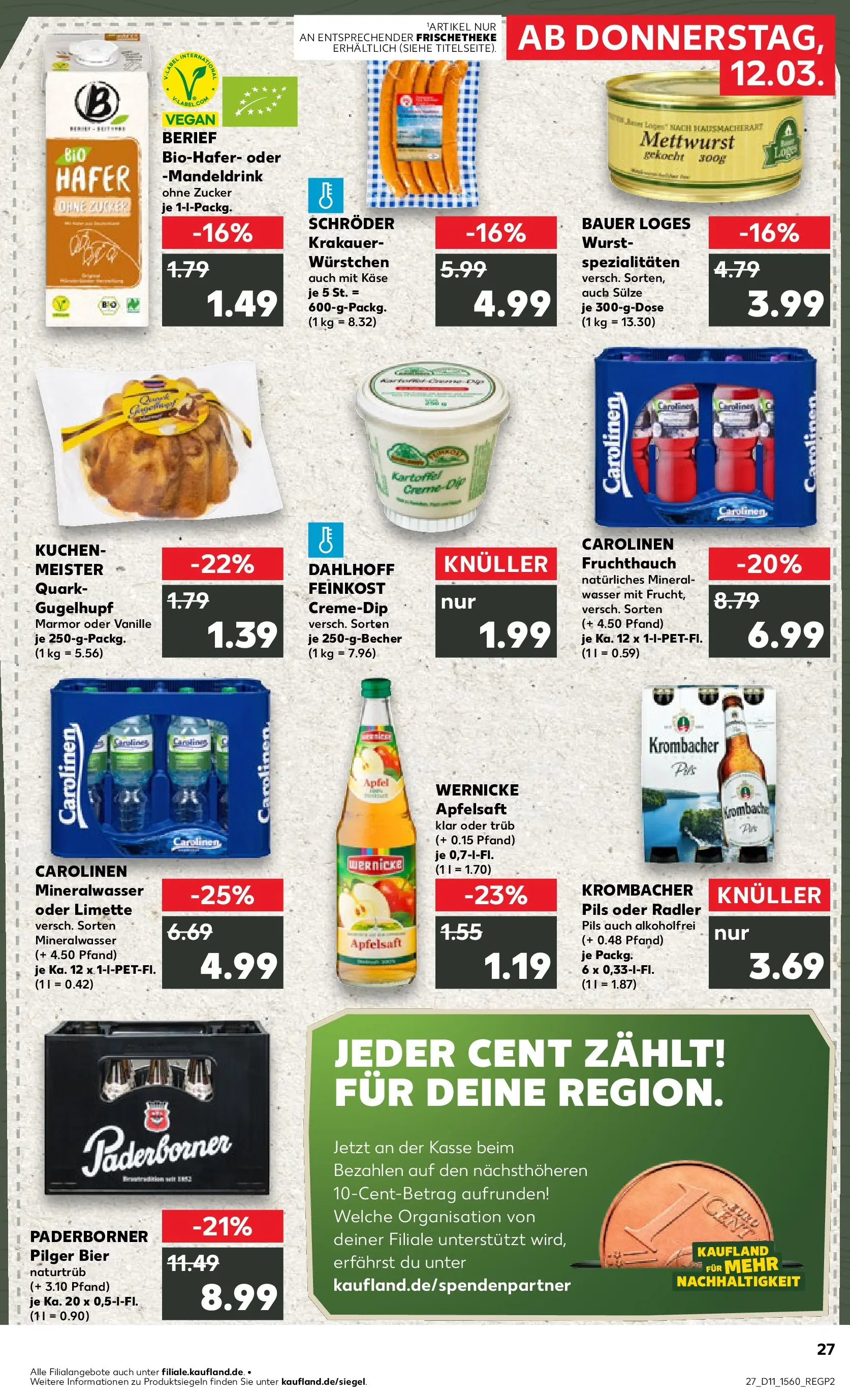 Prospekt Kaufland ab 11.03.2026 » Angebote Online zum Blättern | Seite: 27