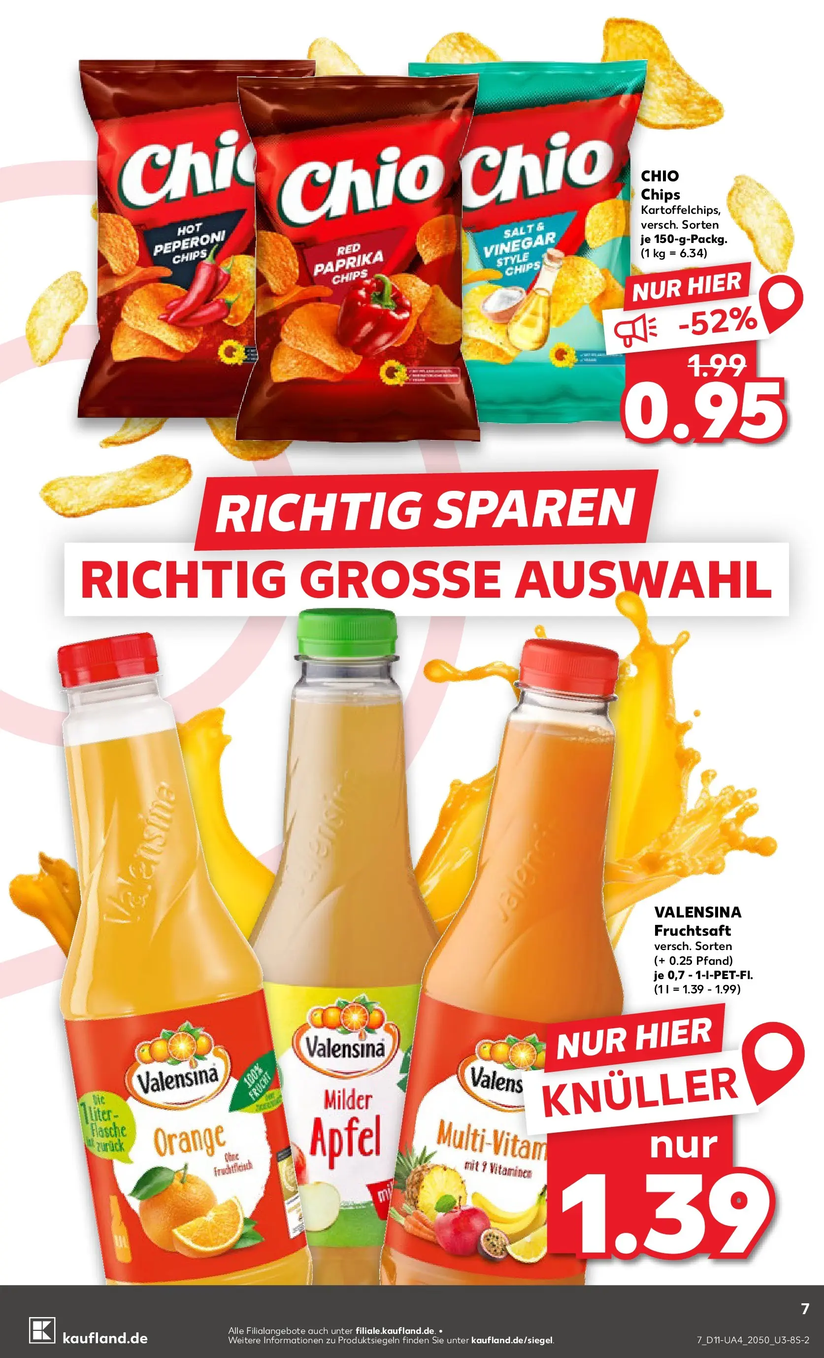 Prospekt Kaufland ab 09.03.2026 » Angebote Online zum Blättern | Seite: 19 | Produkte: Äpfel, Paprika, Chips, Fruchtsaft