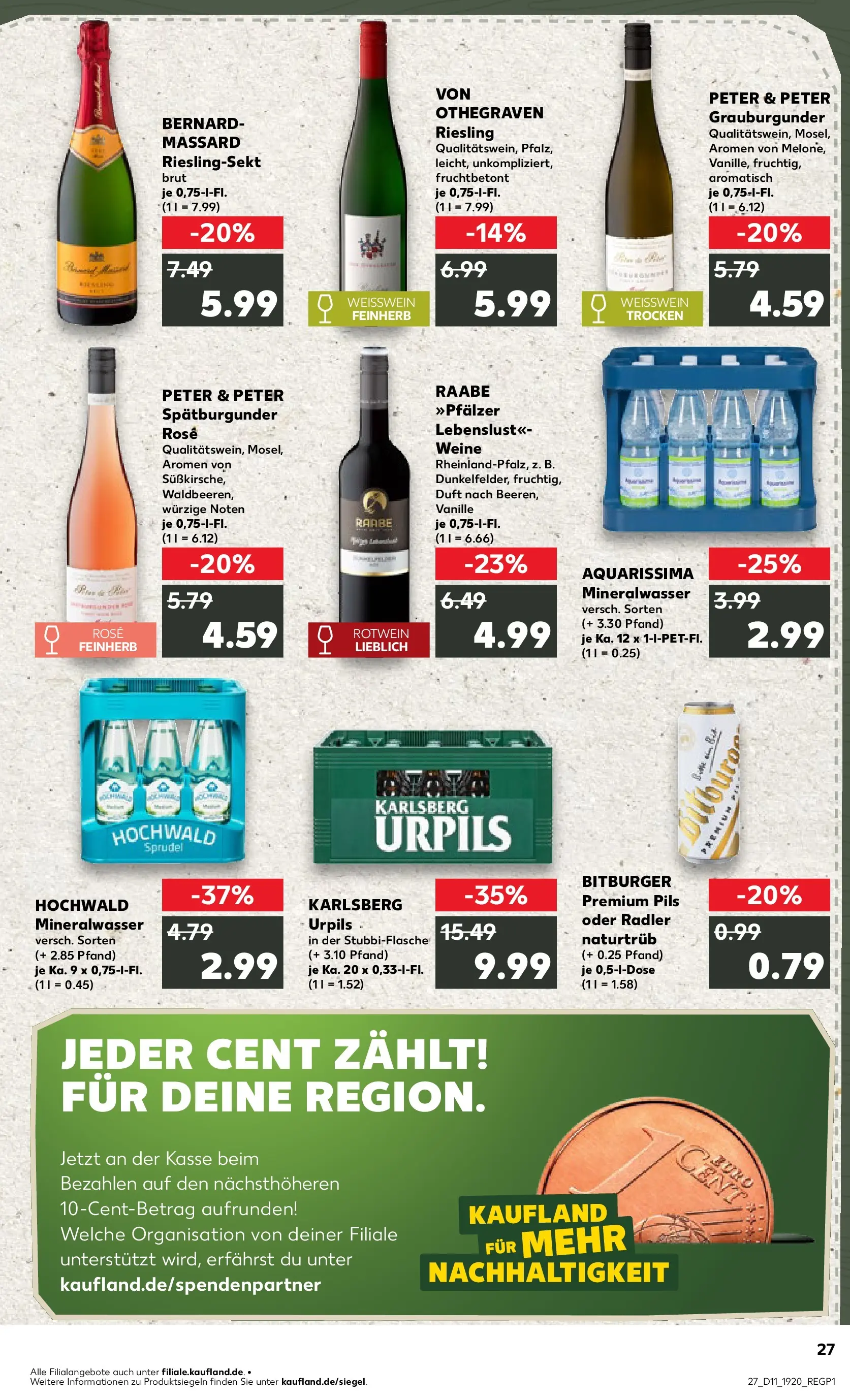 Prospekt Kaufland ab 11.03.2026 » Angebote Online zum Blättern | Seite: 27