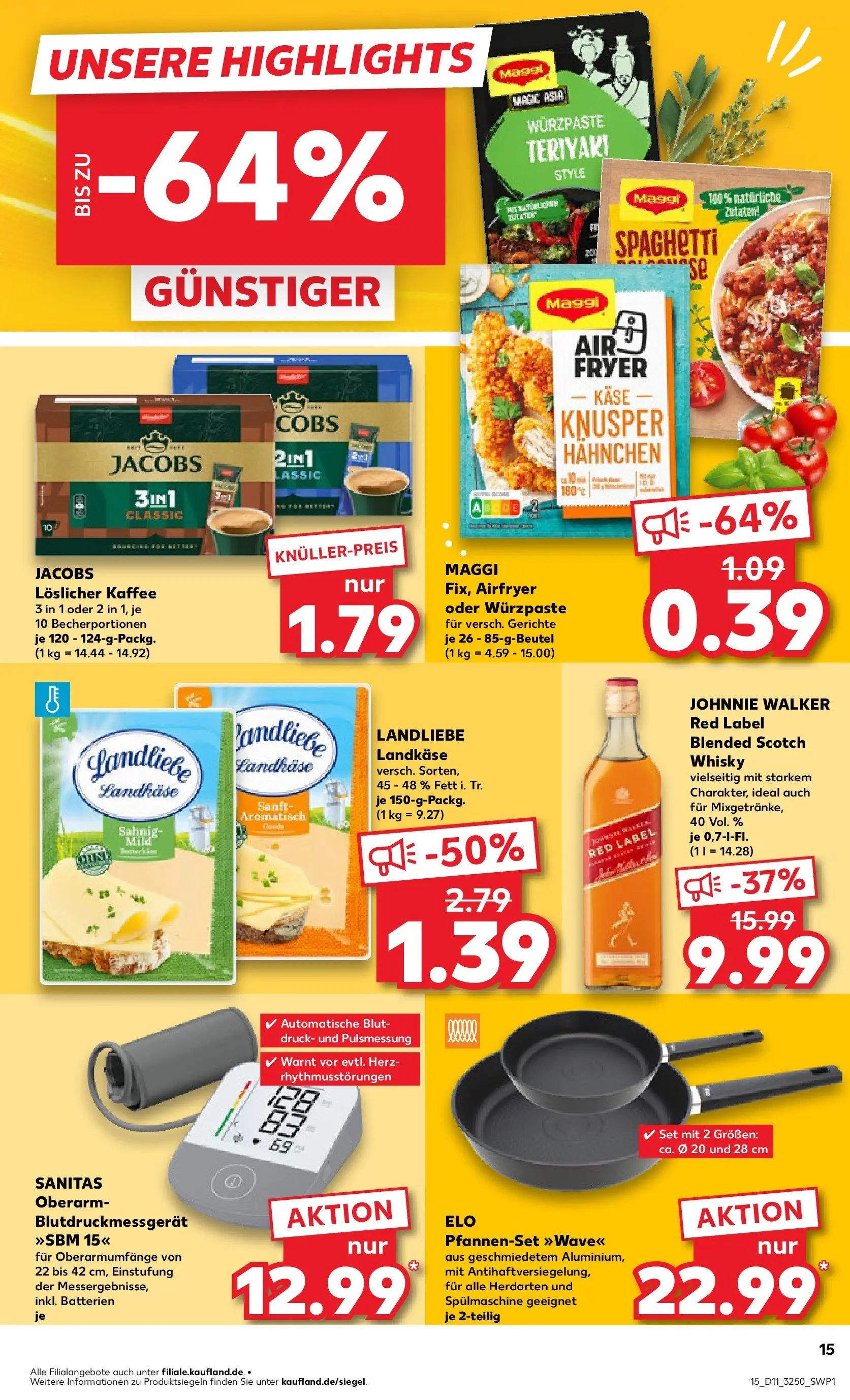 Prospekt Kaufland ab 09.03.2026 » Angebote Online zum Blättern | Seite: 27 | Produkte: Hahnchen, Maggi, Monitor, Johnnie walker