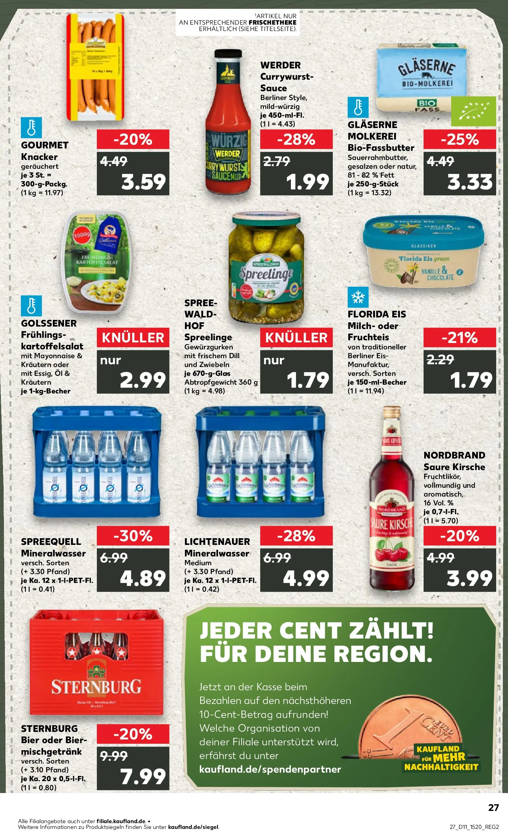 Prospekt Kaufland ab 12.03.2026 » Angebote Online zum Blättern | Seite: 27 | Produkte: Öl, Bier, Mineralwasser, Zwiebeln