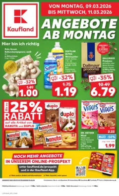 Kaufland Prospekt Lichtenfels	 ab 09.03.2026 gültig