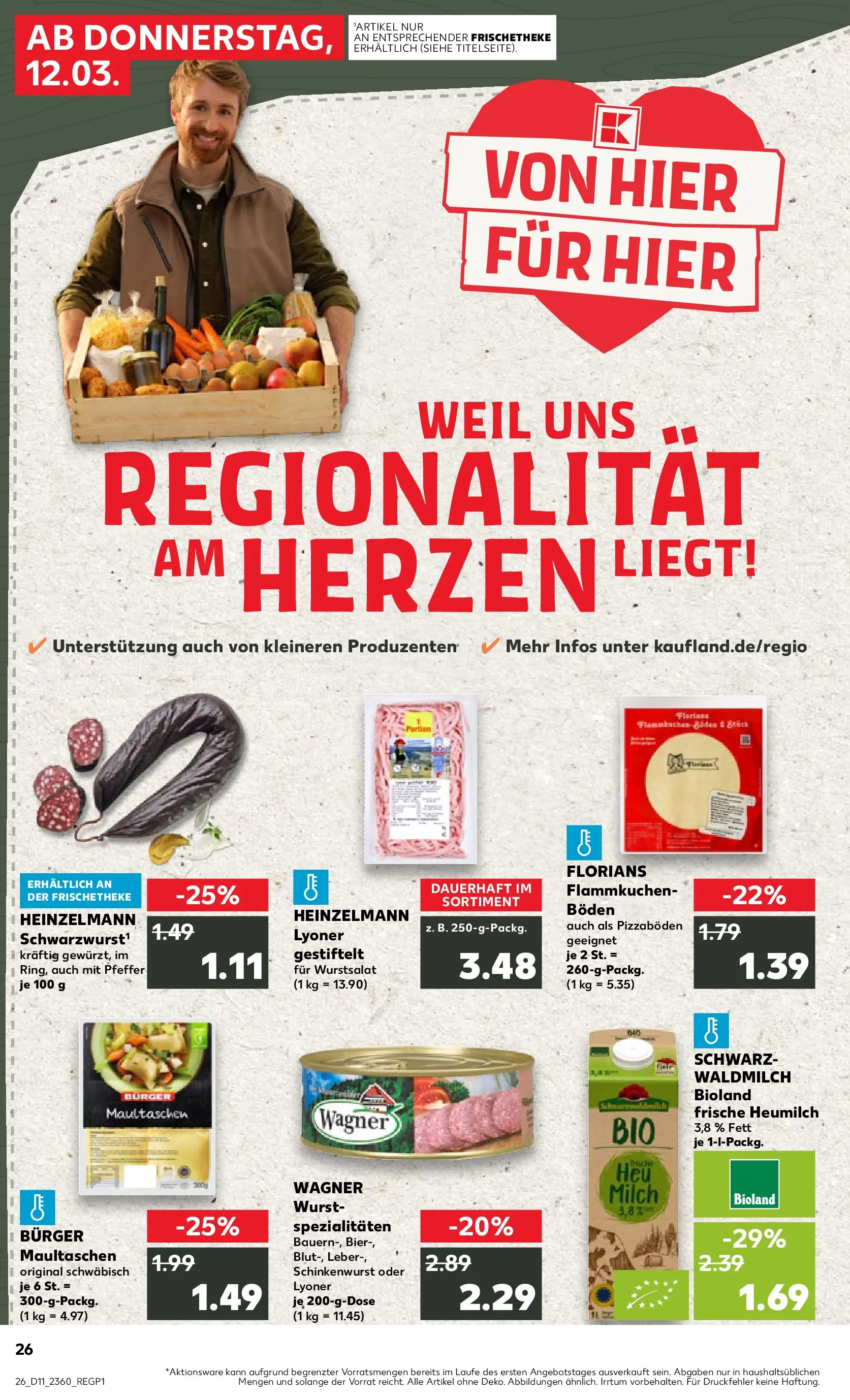 Prospekt Kaufland ab 09.03.2026 » Angebote Online zum Blättern | Seite: 38