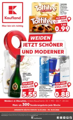 Kaufland Prospekt Weiden In Der Oberpfalz	 ab 12.03.2026 gültig