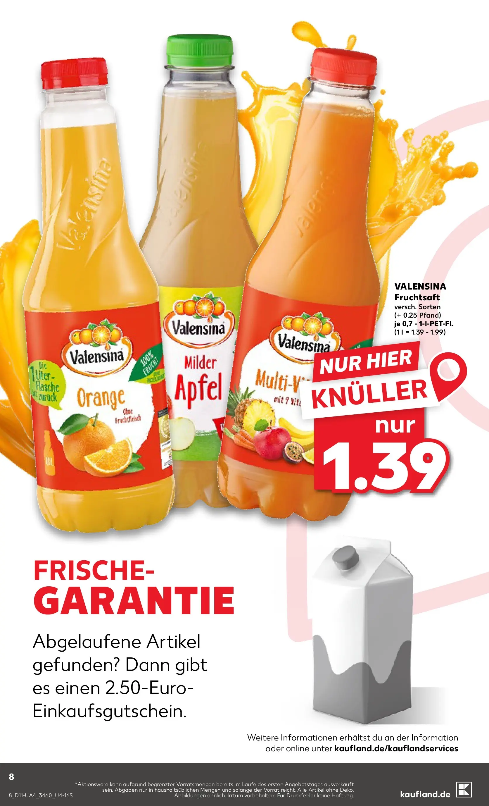 Prospekt Kaufland ab 09.03.2026 » Angebote Online zum Blättern | Seite: 20 | Produkte: Äpfel, Valensina, Fruchtsaft