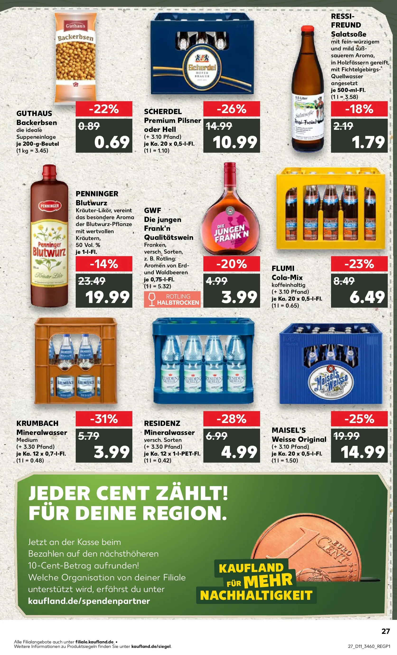 Prospekt Kaufland ab 09.03.2026 » Angebote Online zum Blättern | Seite: 55 | Produkte: Cola, Dressing, Mineralwasser