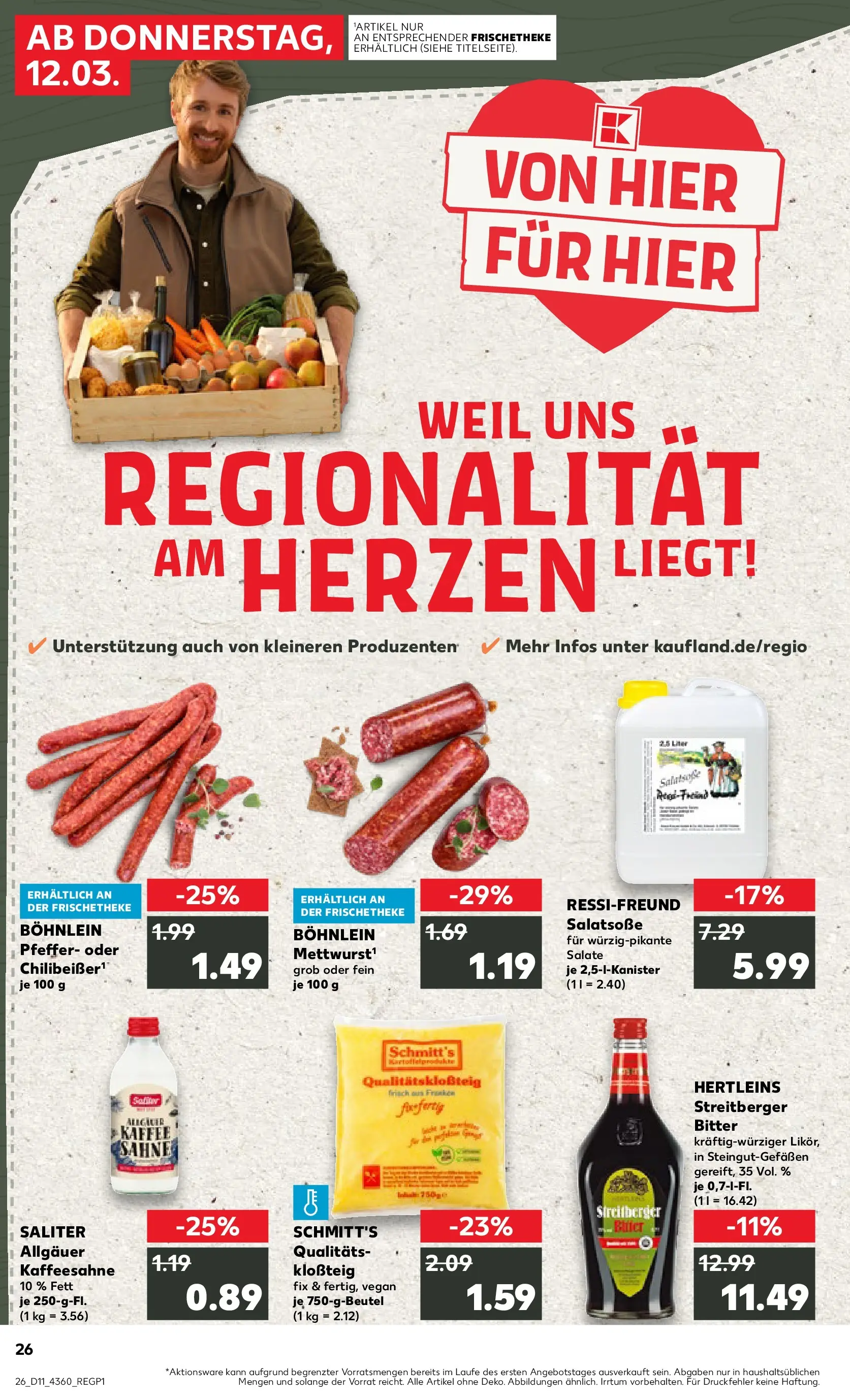 Prospekt Kaufland ab 09.03.2026 » Angebote Online zum Blättern | Seite: 38 | Produkte: Pfeffer