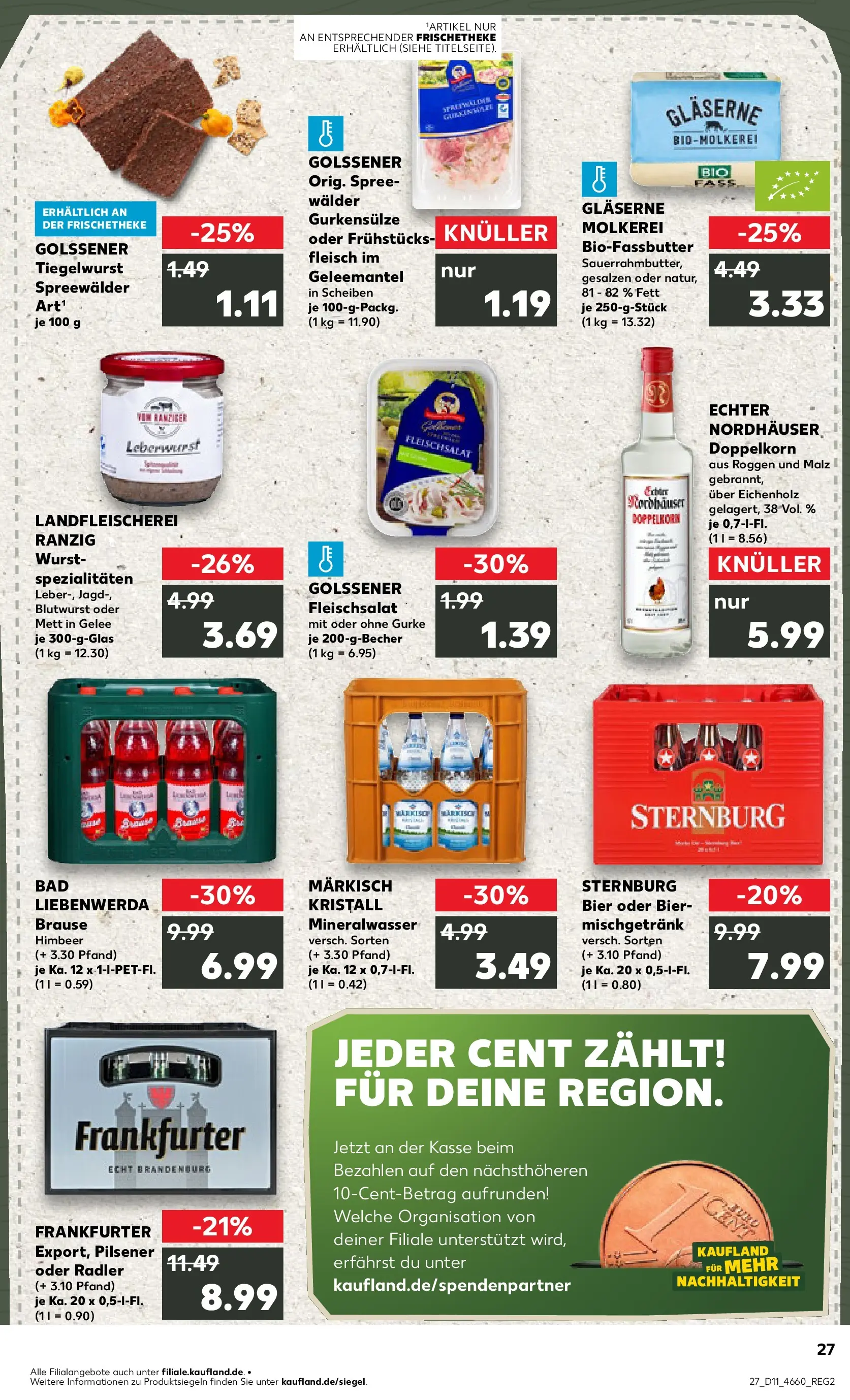 Prospekt Kaufland ab 09.03.2026 » Angebote Online zum Blättern | Seite: 39 | Produkte: Bier, Bad, Mineralwasser, Radler