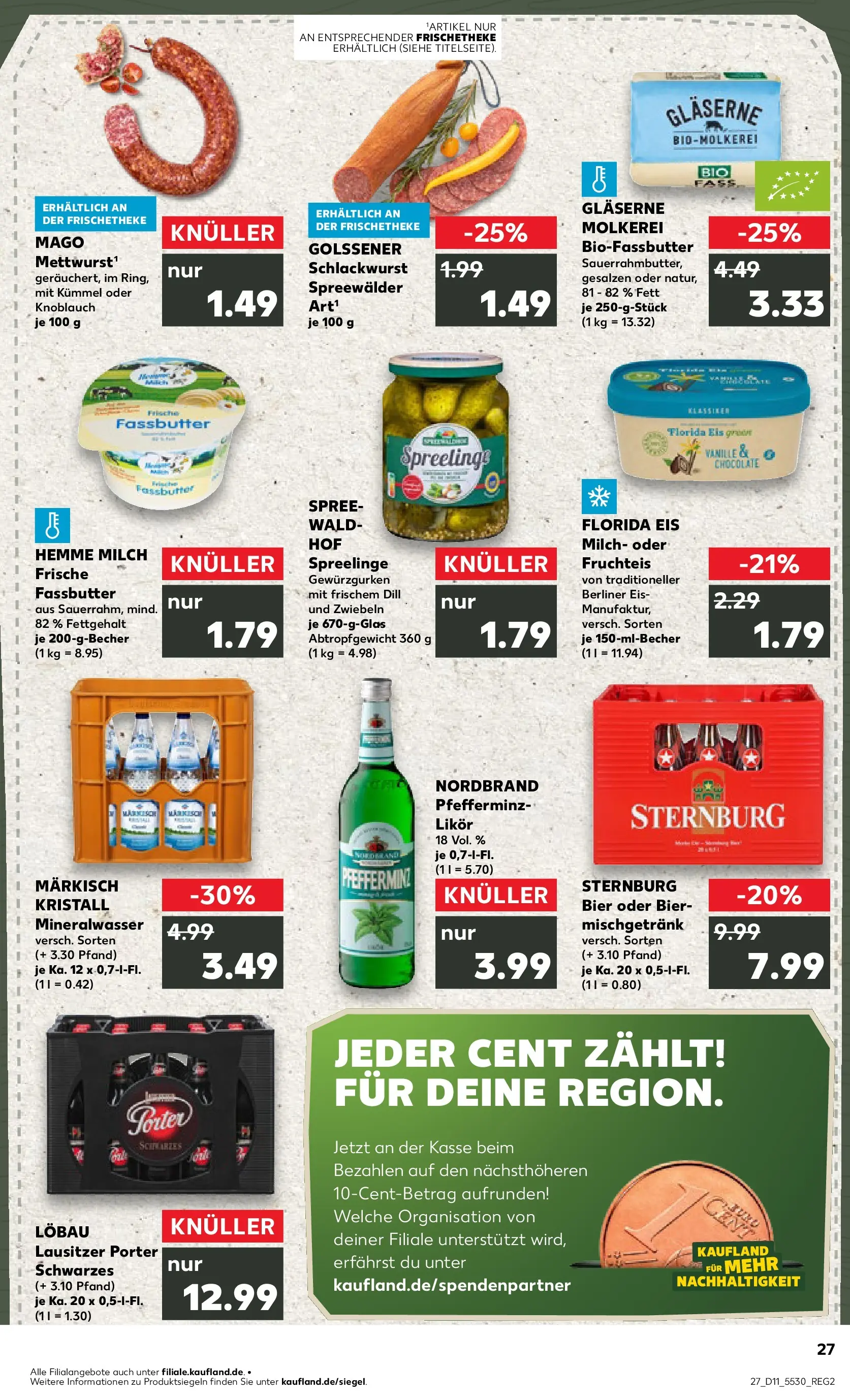 Prospekt Kaufland ab 09.03.2026 » Angebote Online zum Blättern | Seite: 39 | Produkte: Bier, Zwiebeln, Knoblauch, Dill