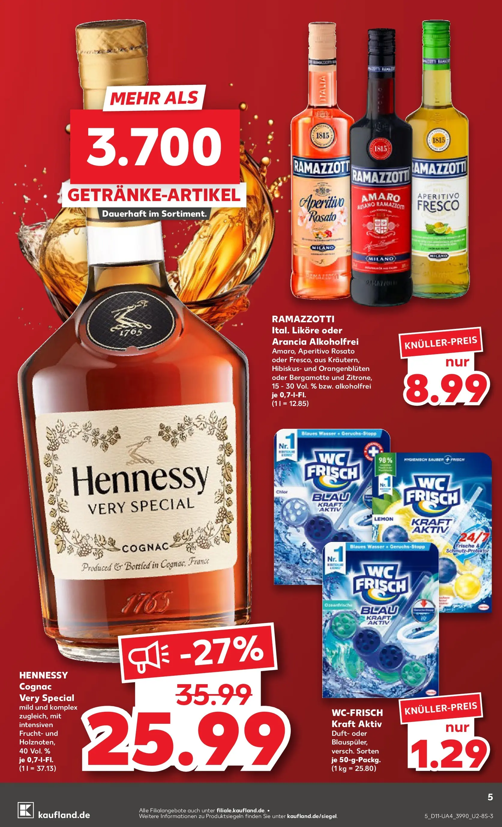 Prospekt Kaufland ab 09.03.2026 » Angebote Online zum Blättern | Seite: 17 | Produkte: Duft, Ramazzotti